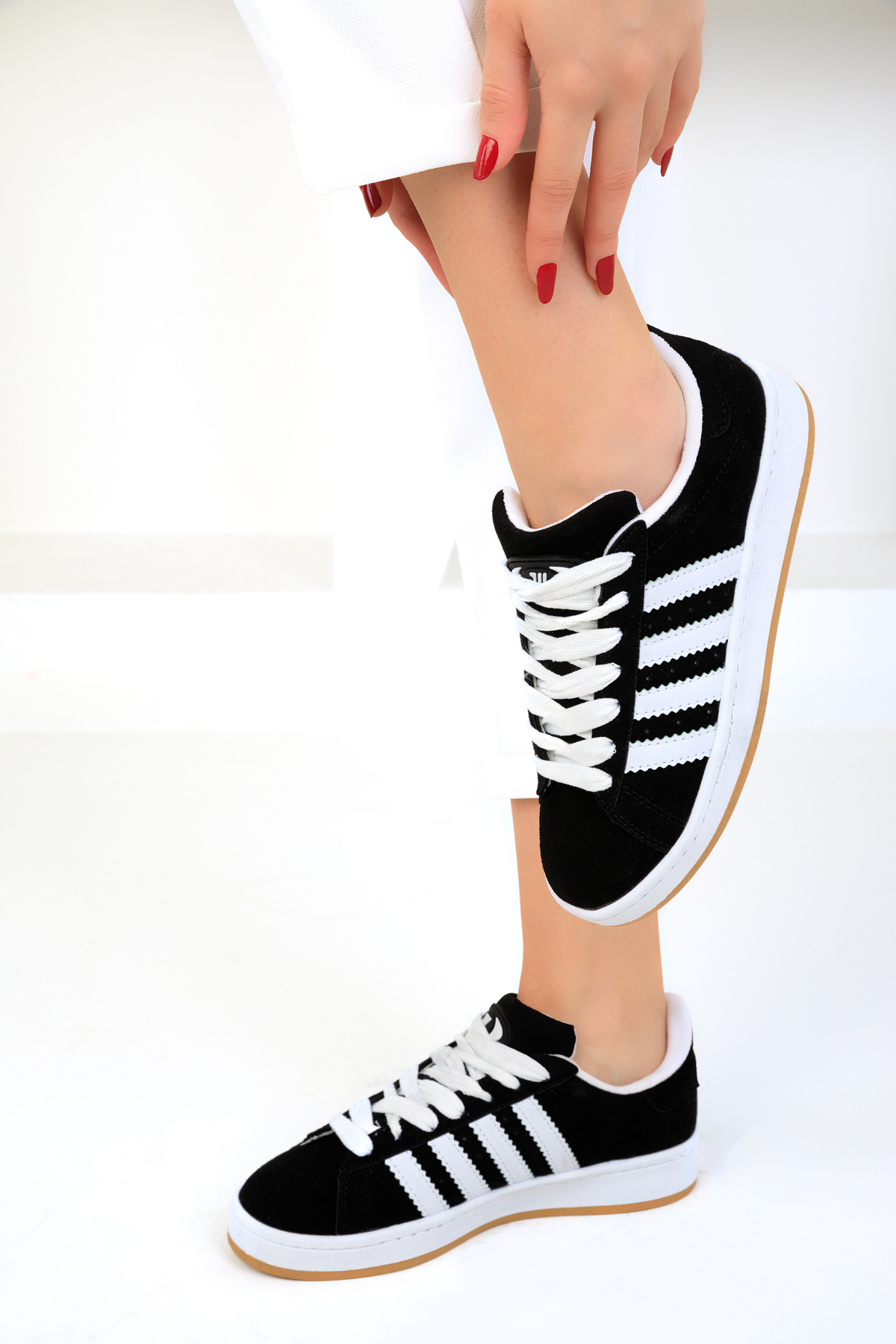 Soho Black and White Unisex Sneakers 19000