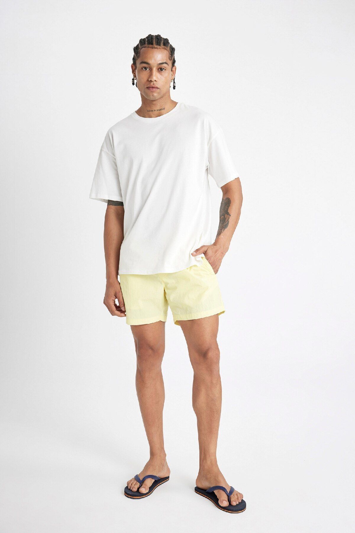 DEFACTO Short Length Swim Shorts