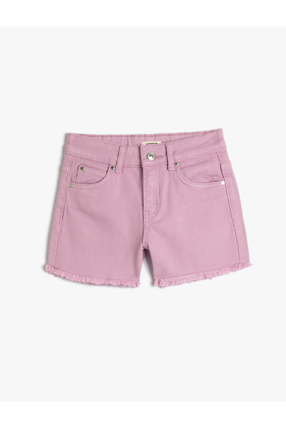Levně Koton Girls Lilac Shorts & Bermuda