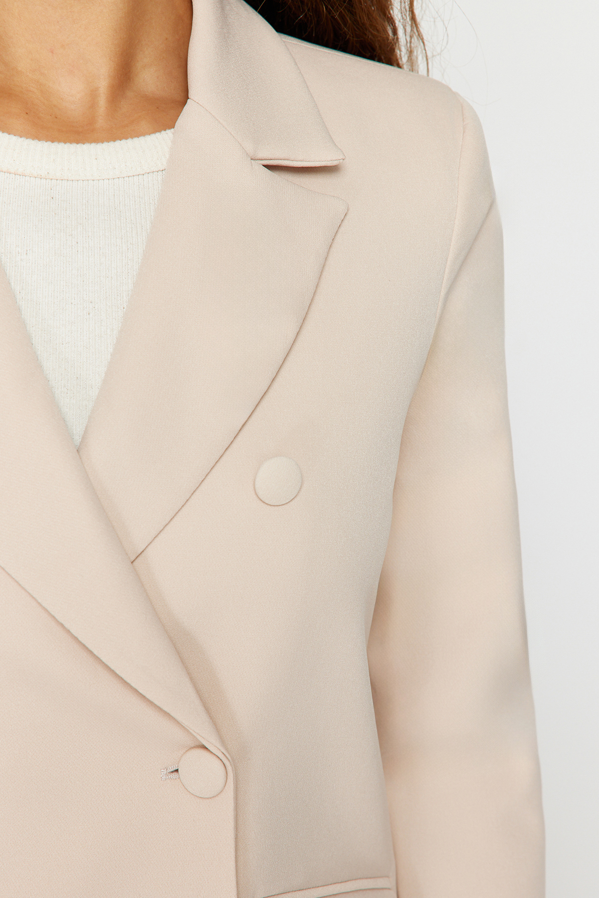 Sacou dama, Trendyol Button detailed