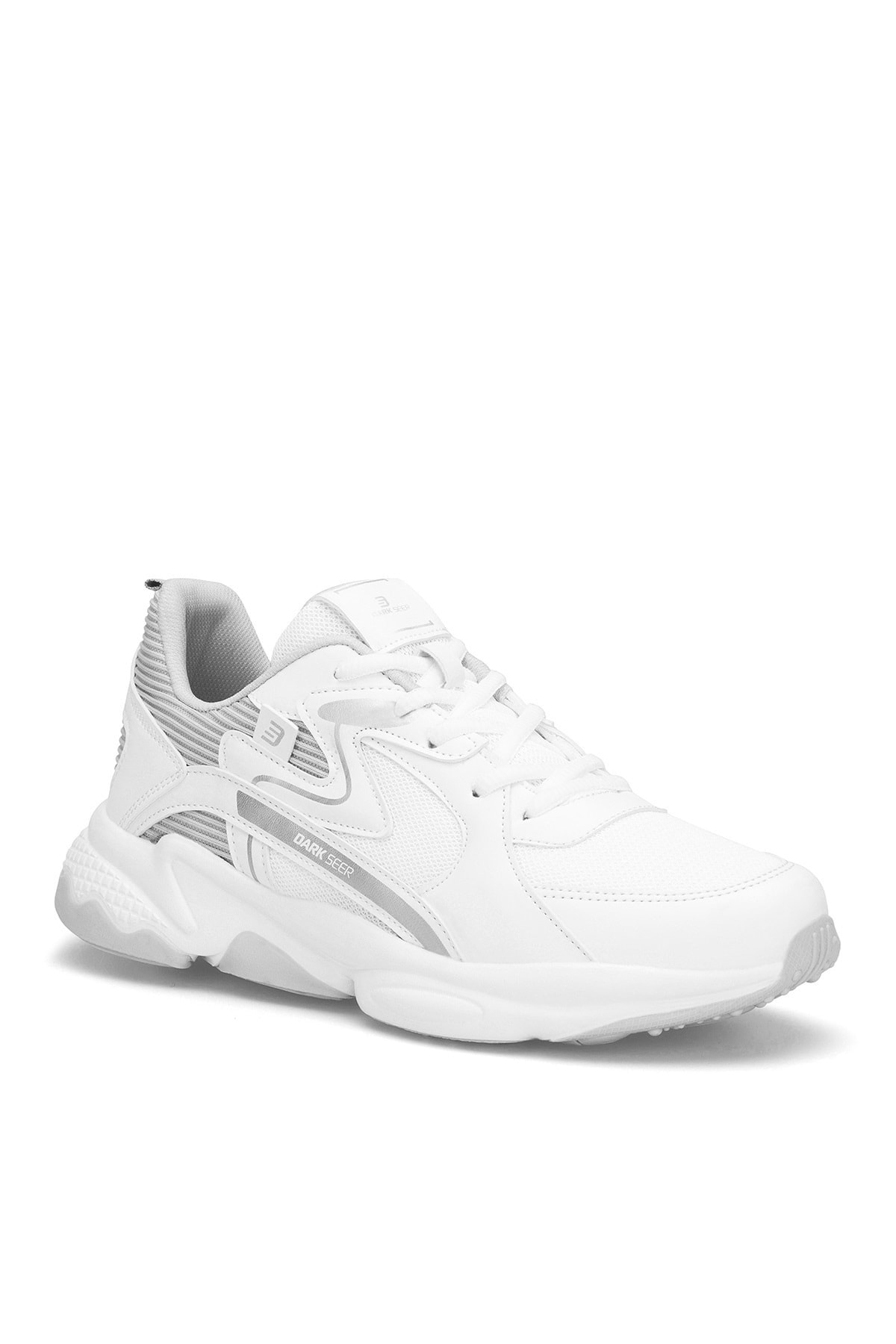 Levně DARK SEER All-White Men's Sneakers