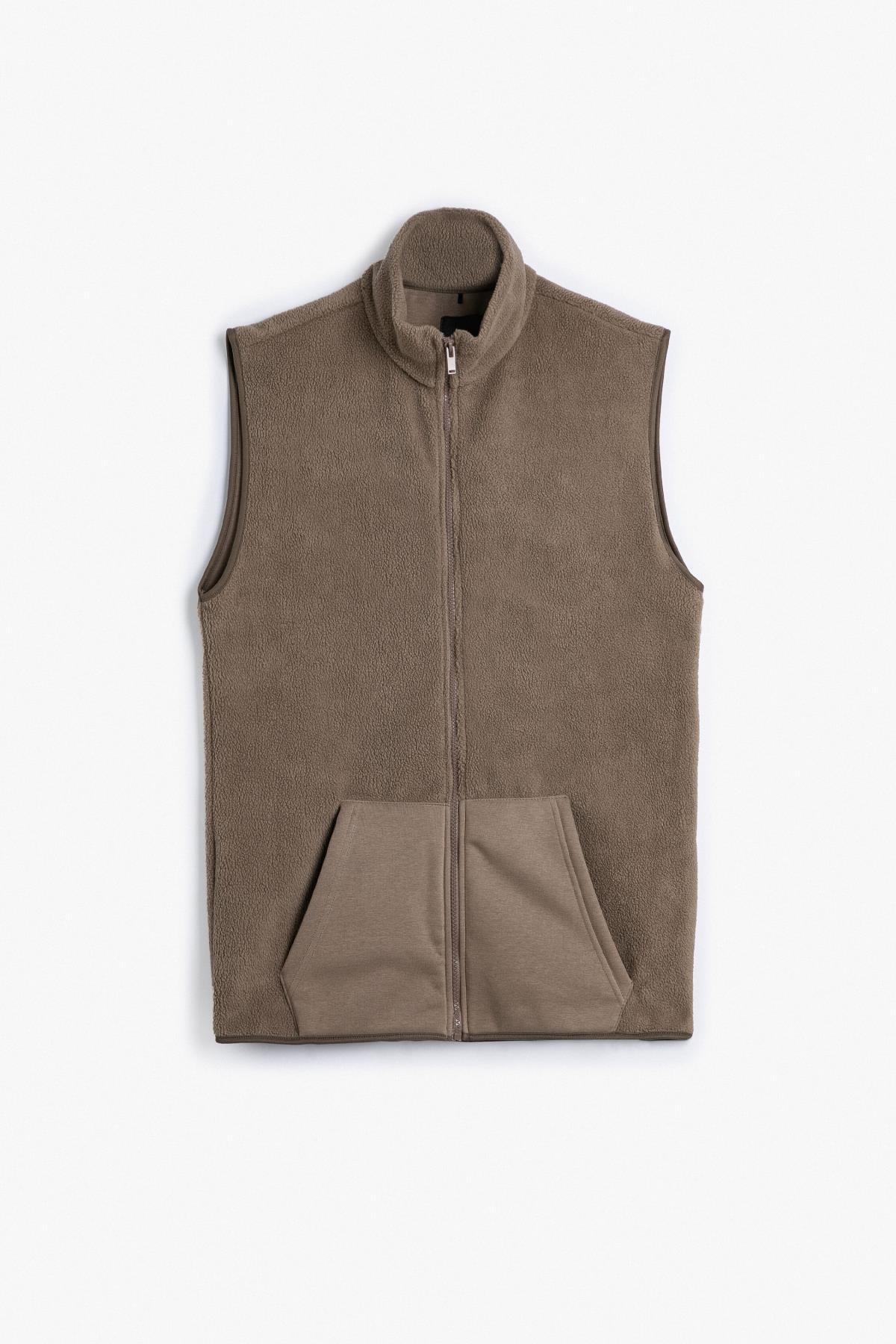 Levně Koton Men's Brown Vest