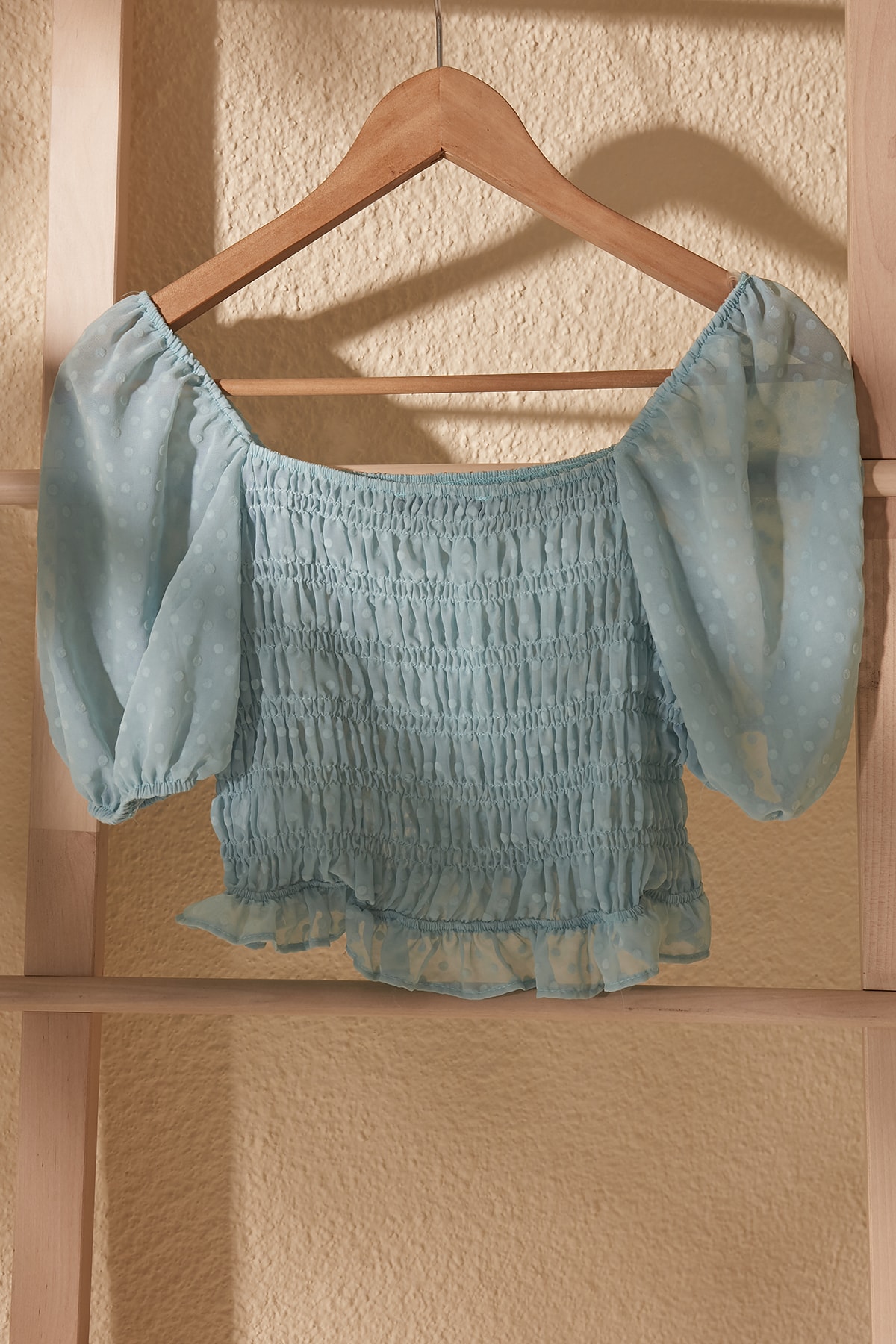 Trendyol menta umăr detaliate Bluza