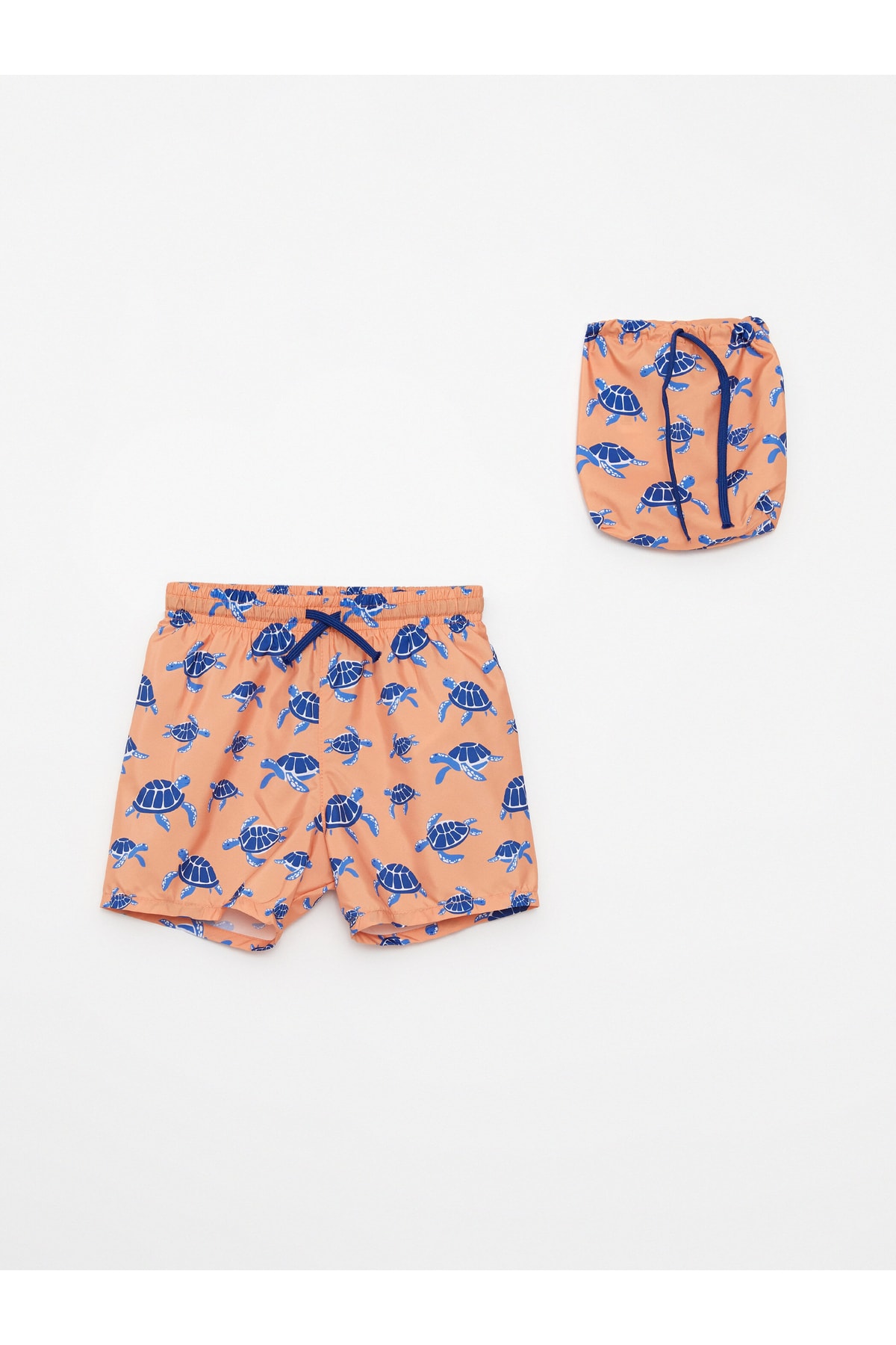 LC Waikiki Printed from Flexible Fabric, Baby Boys Beach Shorts And Shorts Pack of 2