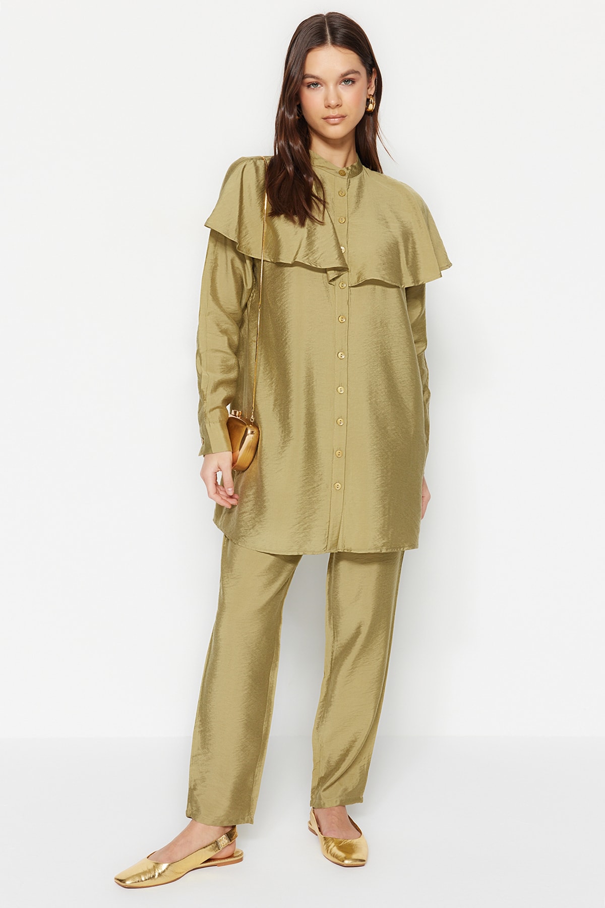 Trendyol Two-Piece Set - Green - Regular fit