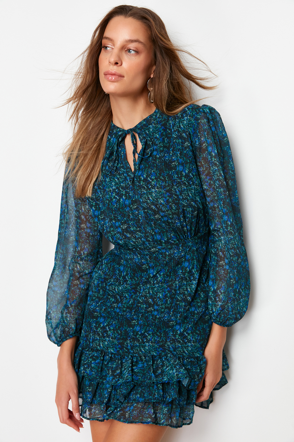 Rochie de damă Trendyol Ruffle