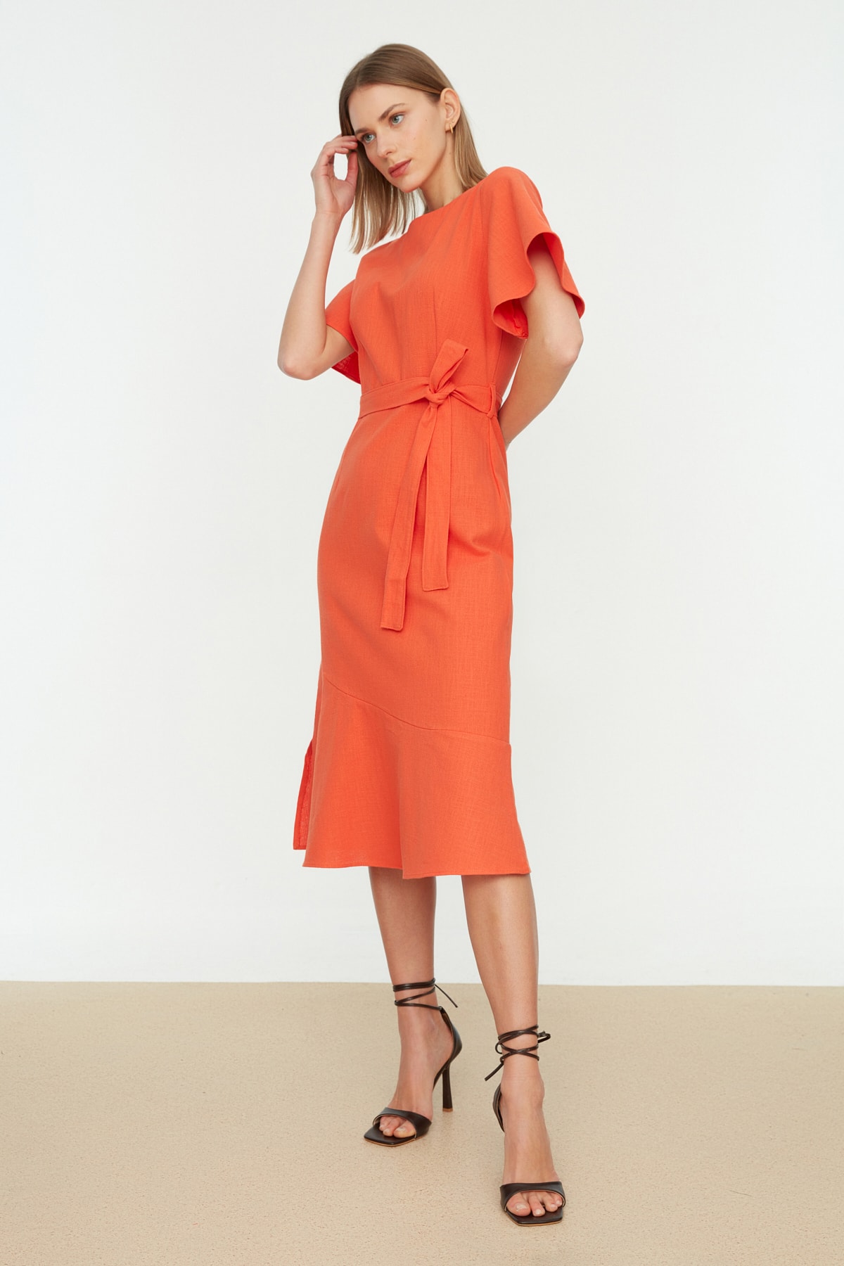 Women's dress Trendyol Ruffle