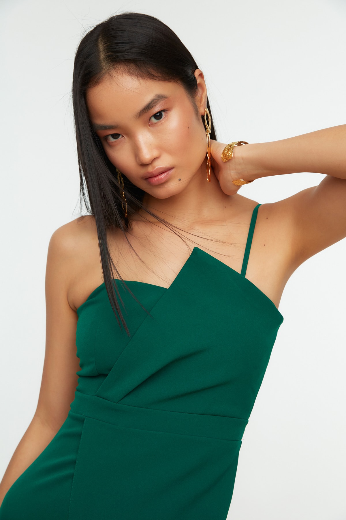 Rochie dama Trendyol TPRSS19FZ0136/Emerald