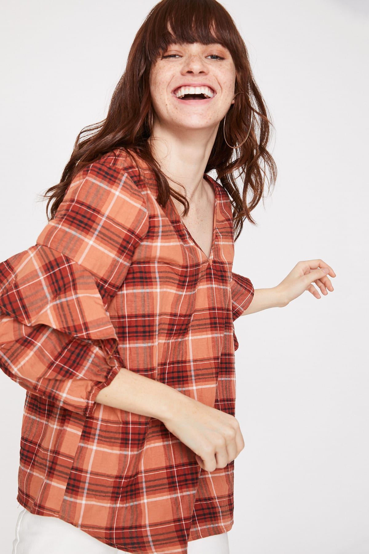 Koton Blouse - Brown - Oversize