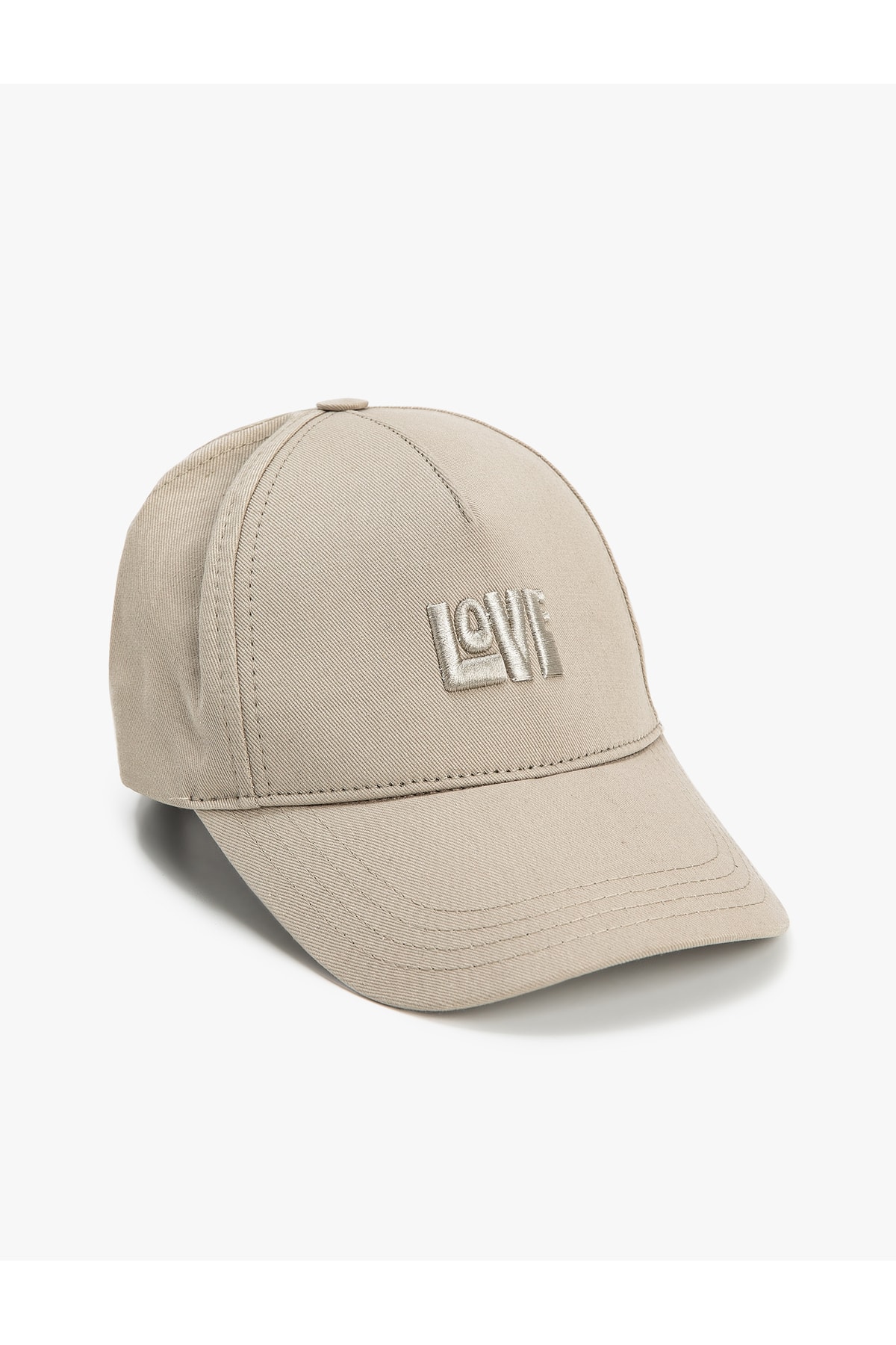 Koton Cap Hat Motto Embroidered