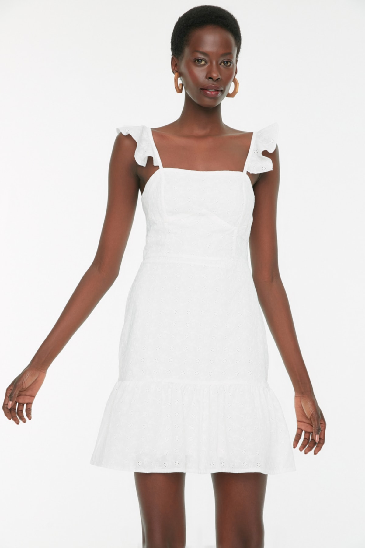 Women's dress Trendyol Frilly