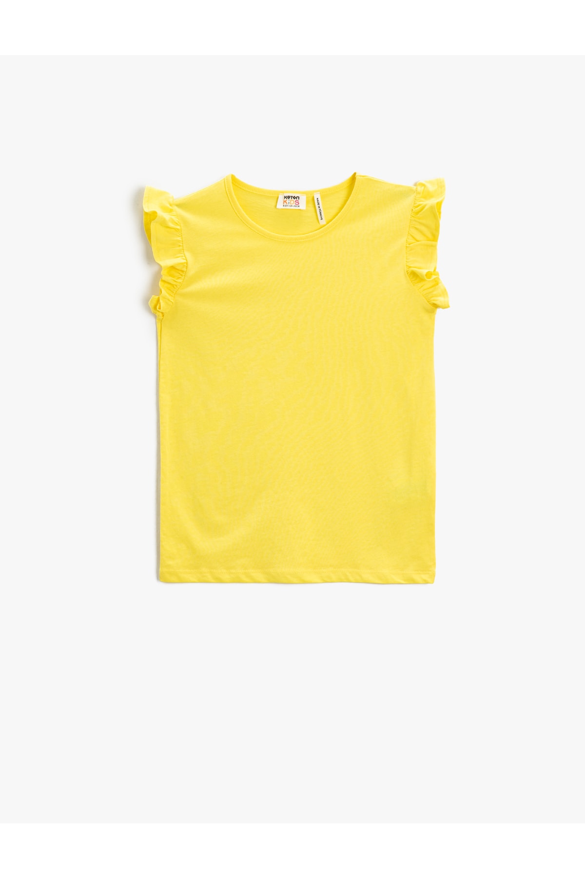 Koton Basic Frilly T-Shirt Sleeveless