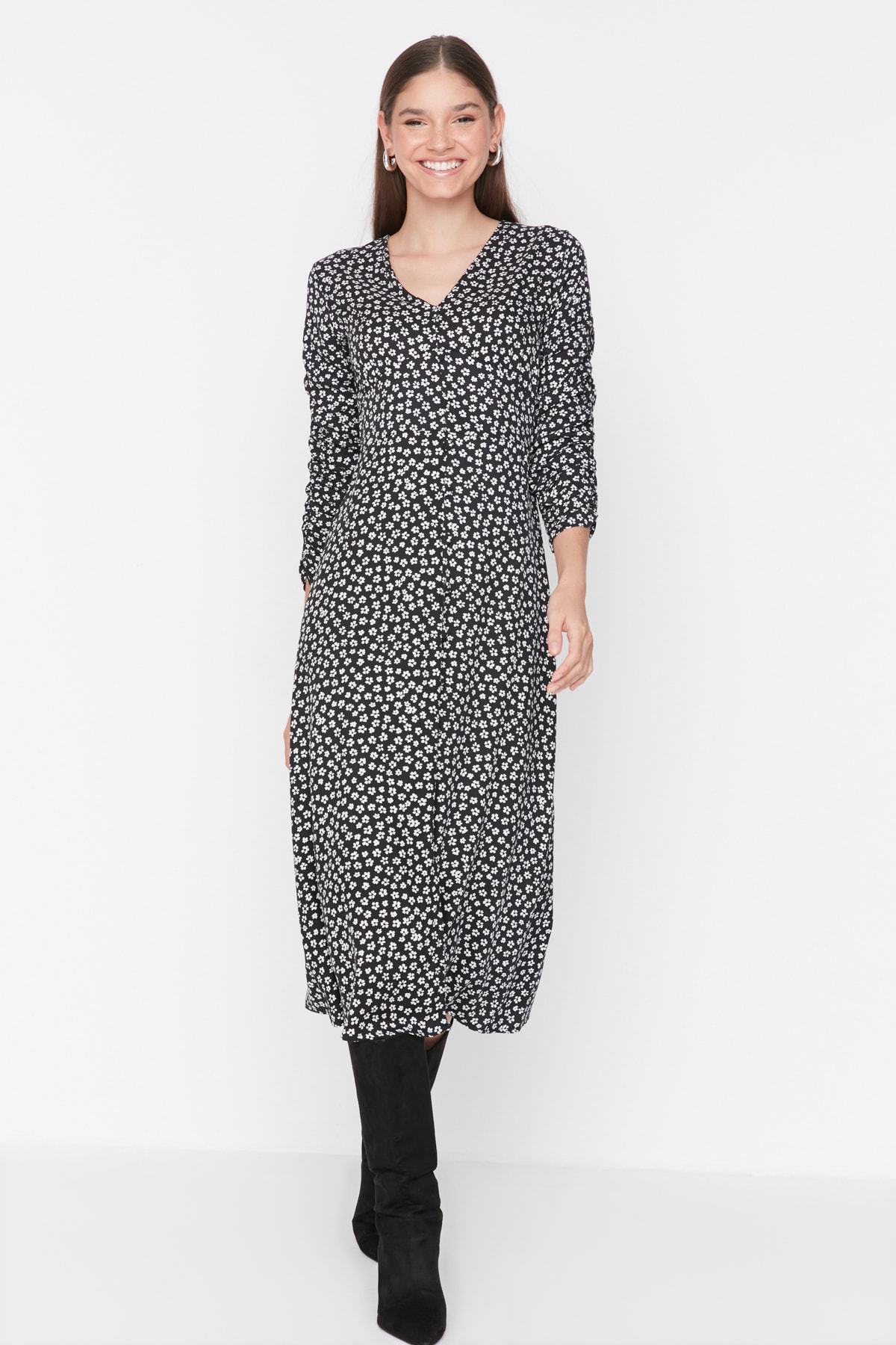 Trendyol Dress - Schwarz - A-line