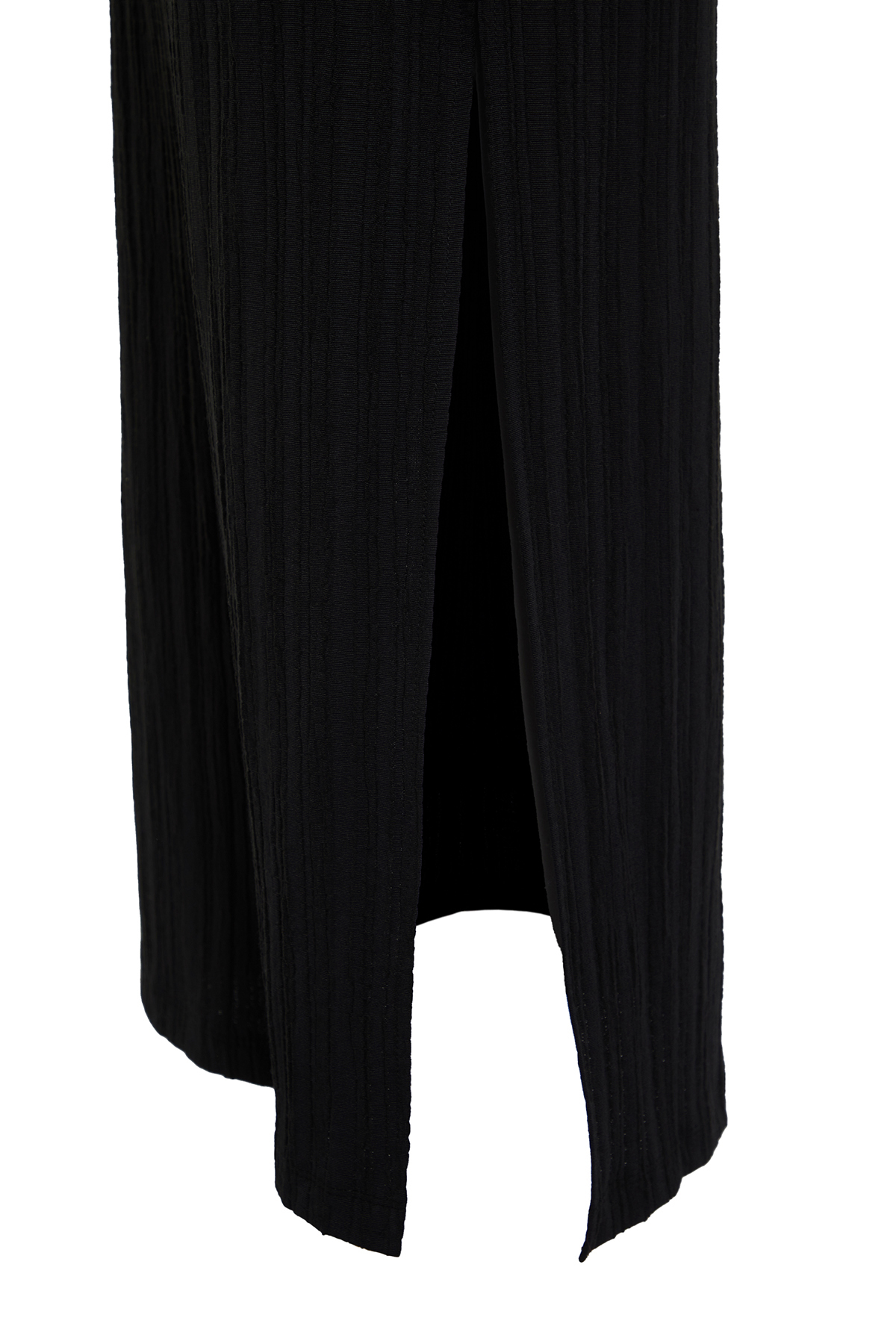 Trendyol Black Maxi Woven Backless Linen Blend Beach Dress