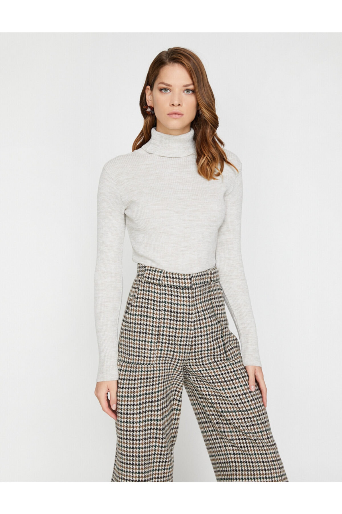 Koton Sweater - Ecru - Slim fit