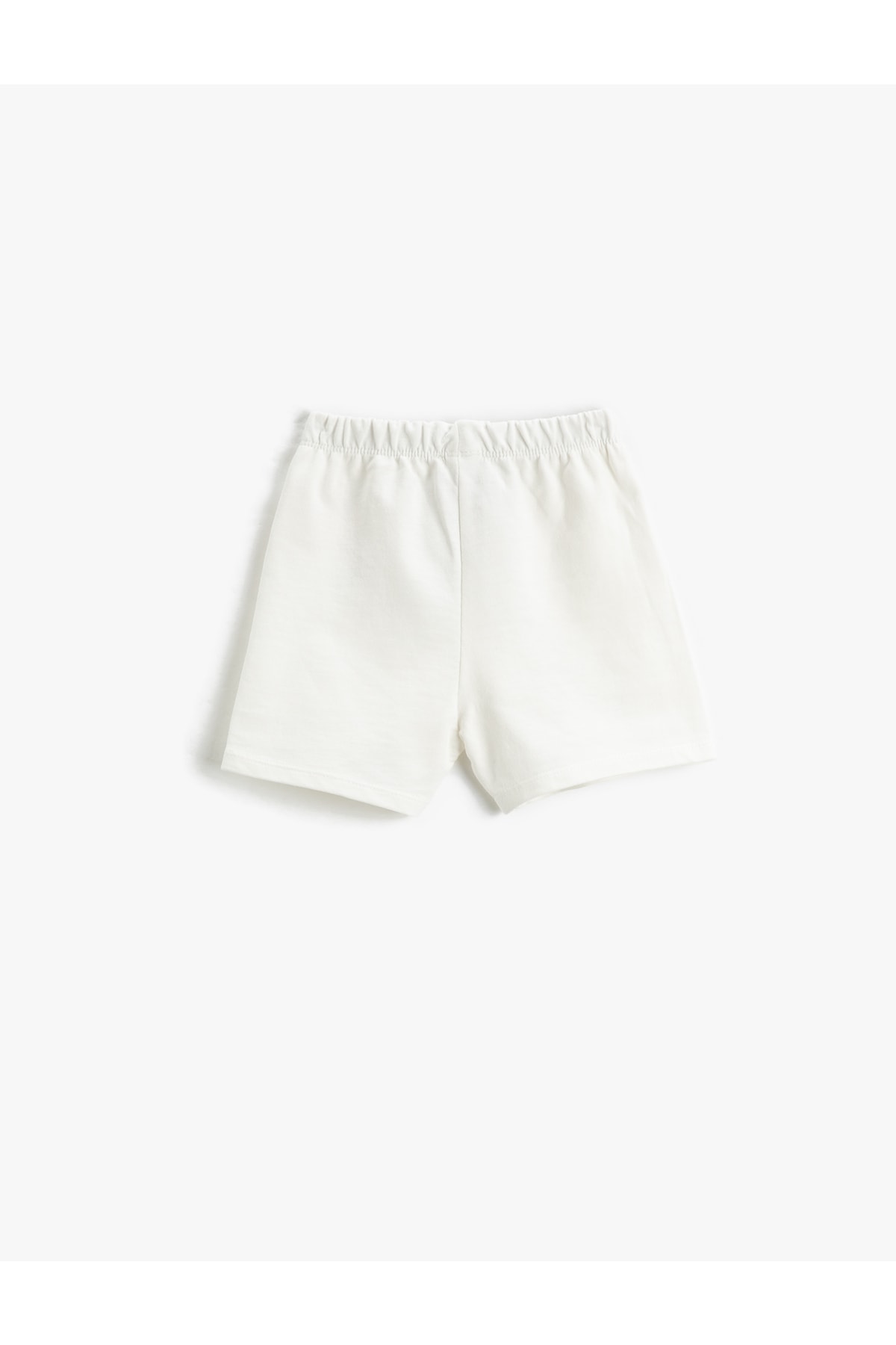 Koton Shorts with Tie Waist Elastic Crab Print