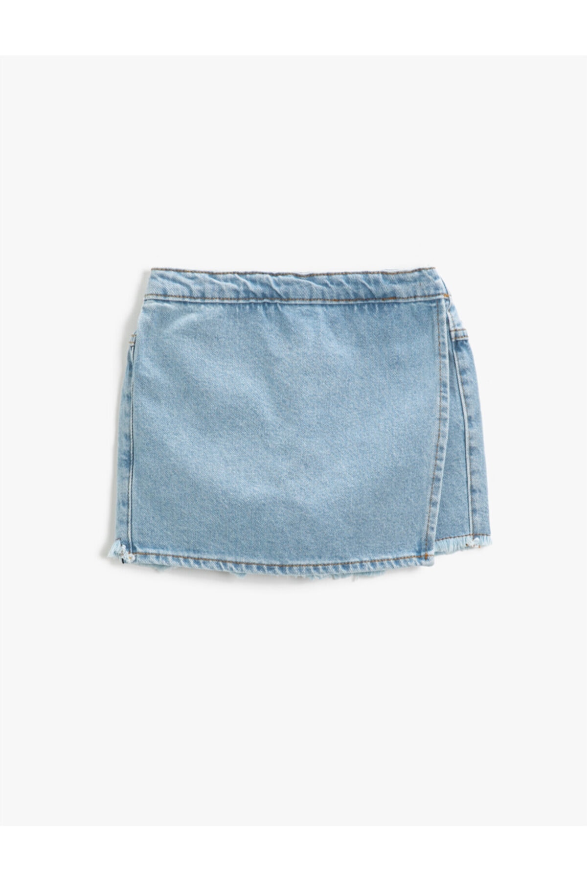 Levně Koton Mini Denim Shorts Skirt Cotton