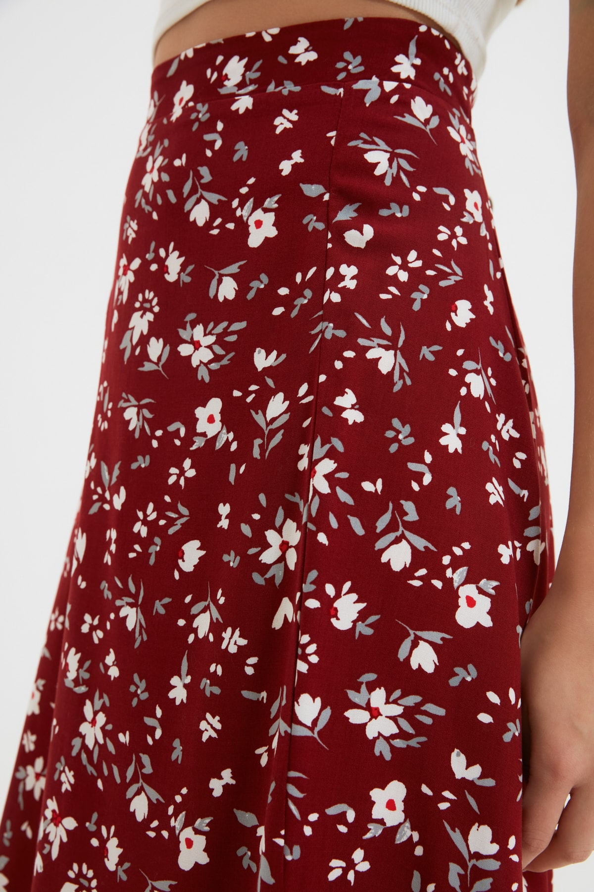 Fusta de dama Trendyol Floral Patterned