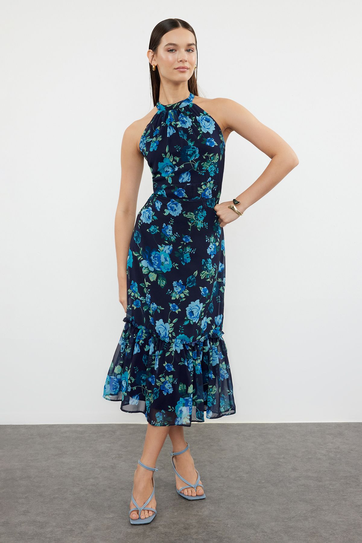 Women's dress Trendyol Patterned
