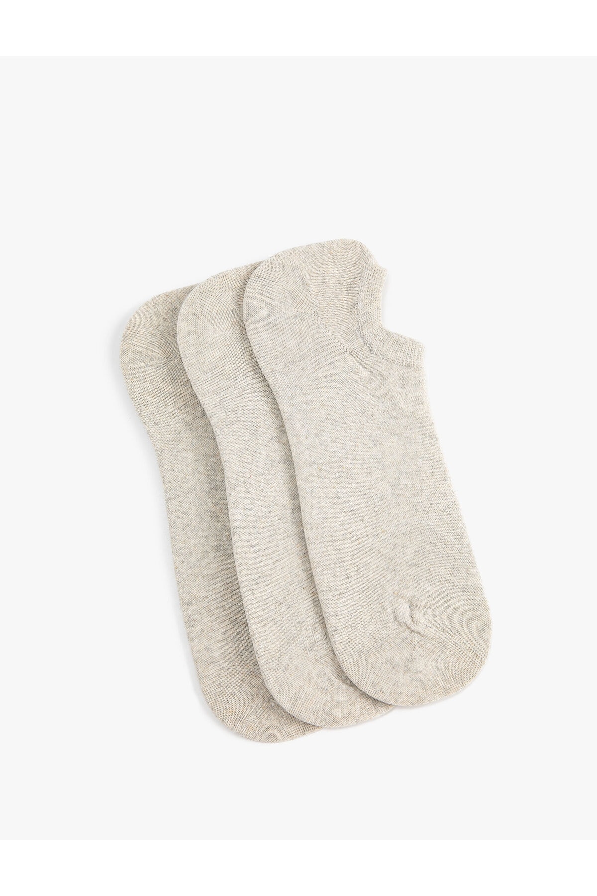 Koton Basic Set of 3 Invisible Socks