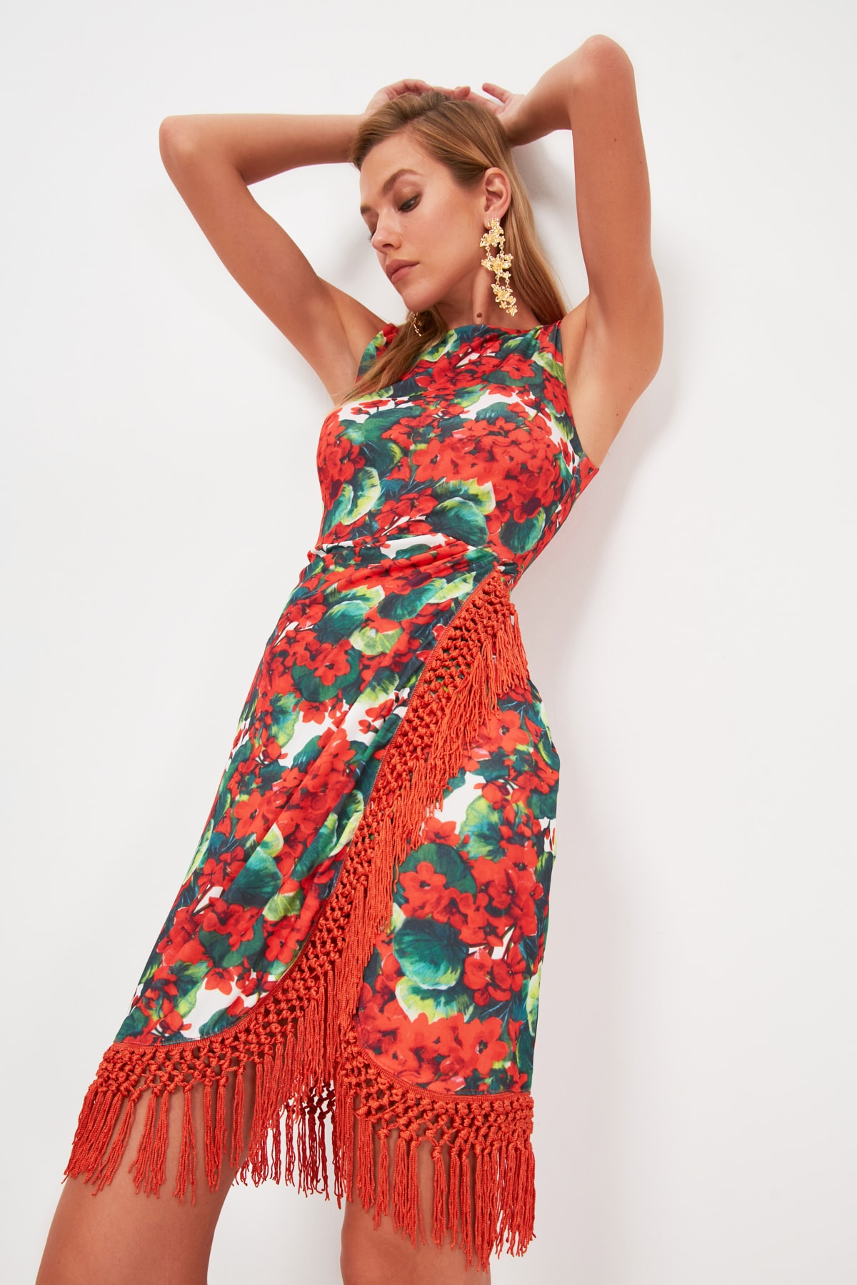 Rochie dama, Trendyol Floral Patterned