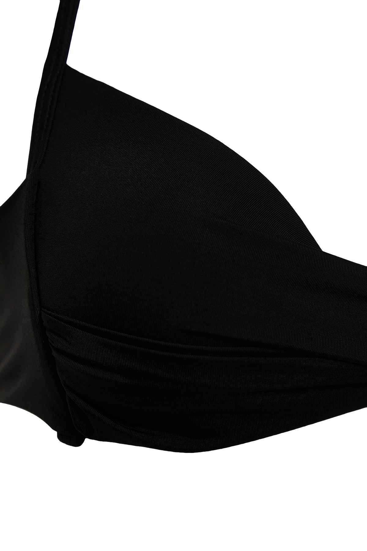 Trendyol Black Bralette Push Up Bikini Top
