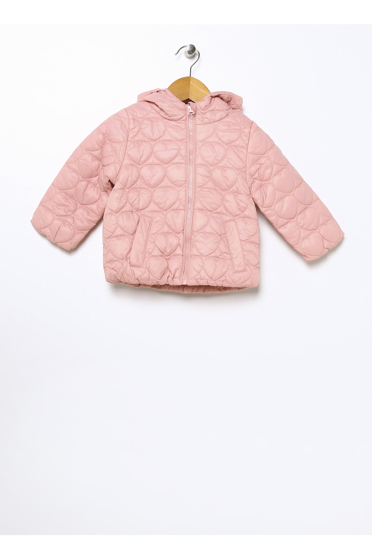Levně Koton Baby Pink Coat 3wmg20002aw