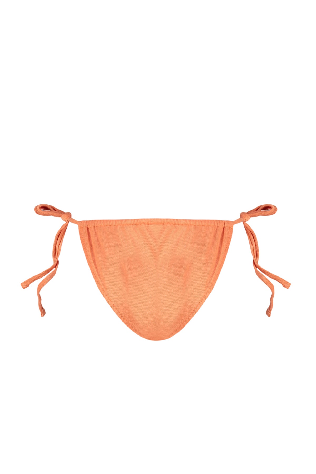 Trendyol Pink Tunnel Textured Bikini Bottoms cu picioare regulate