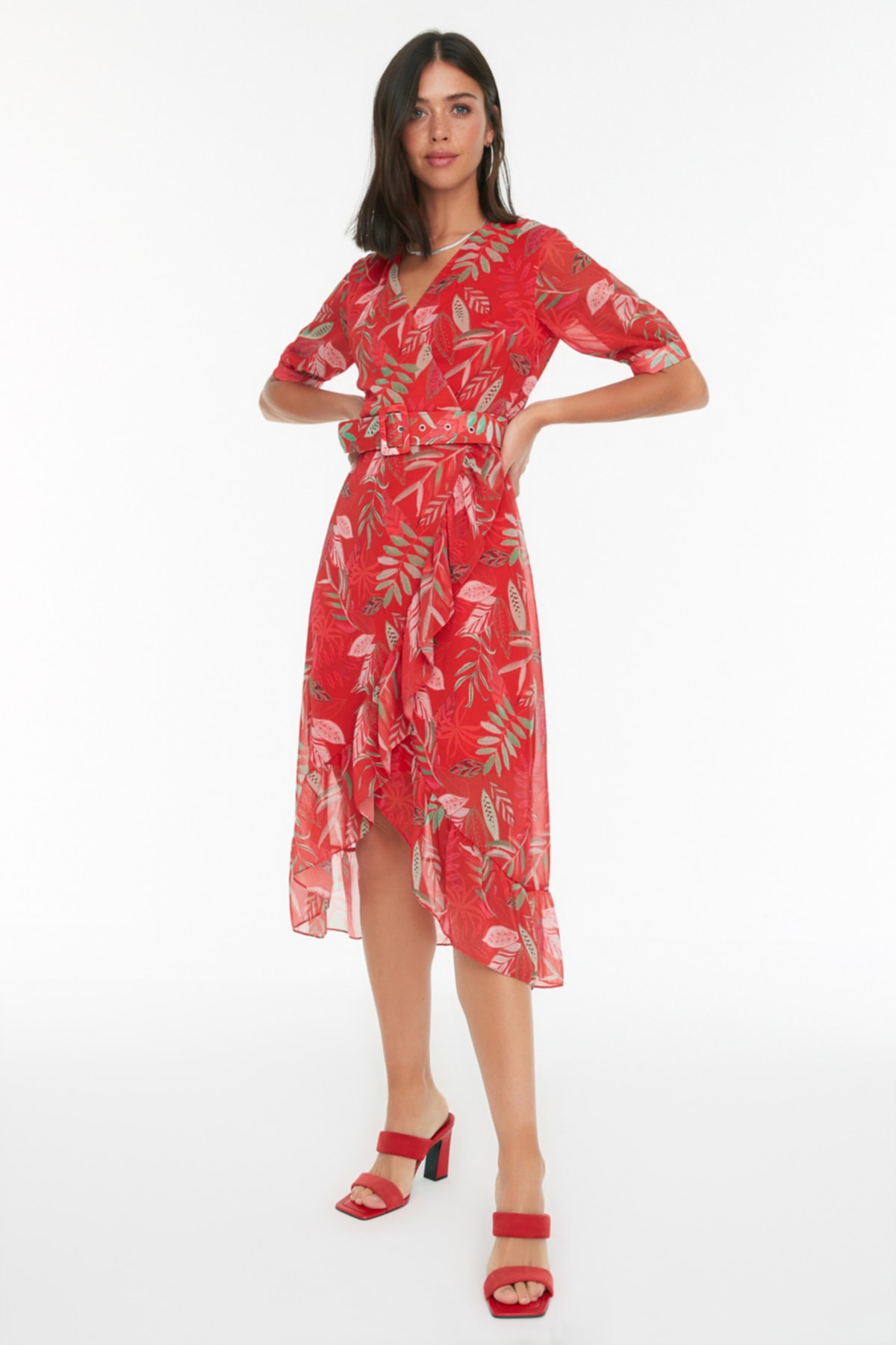 Women's dress Trendyol Belted