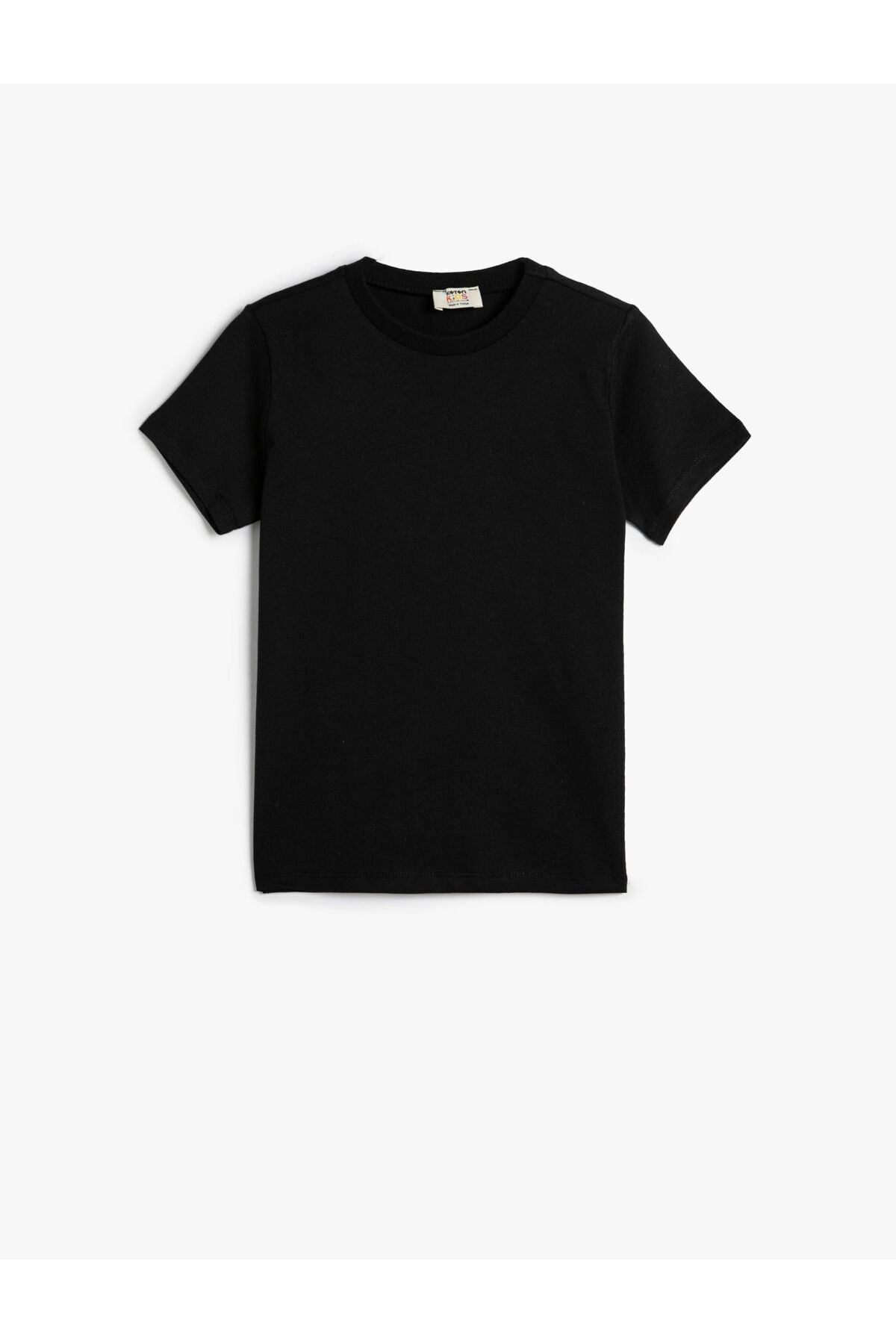 Koton Basic T-Shirt Short Sleeved Crew Neck Cotton