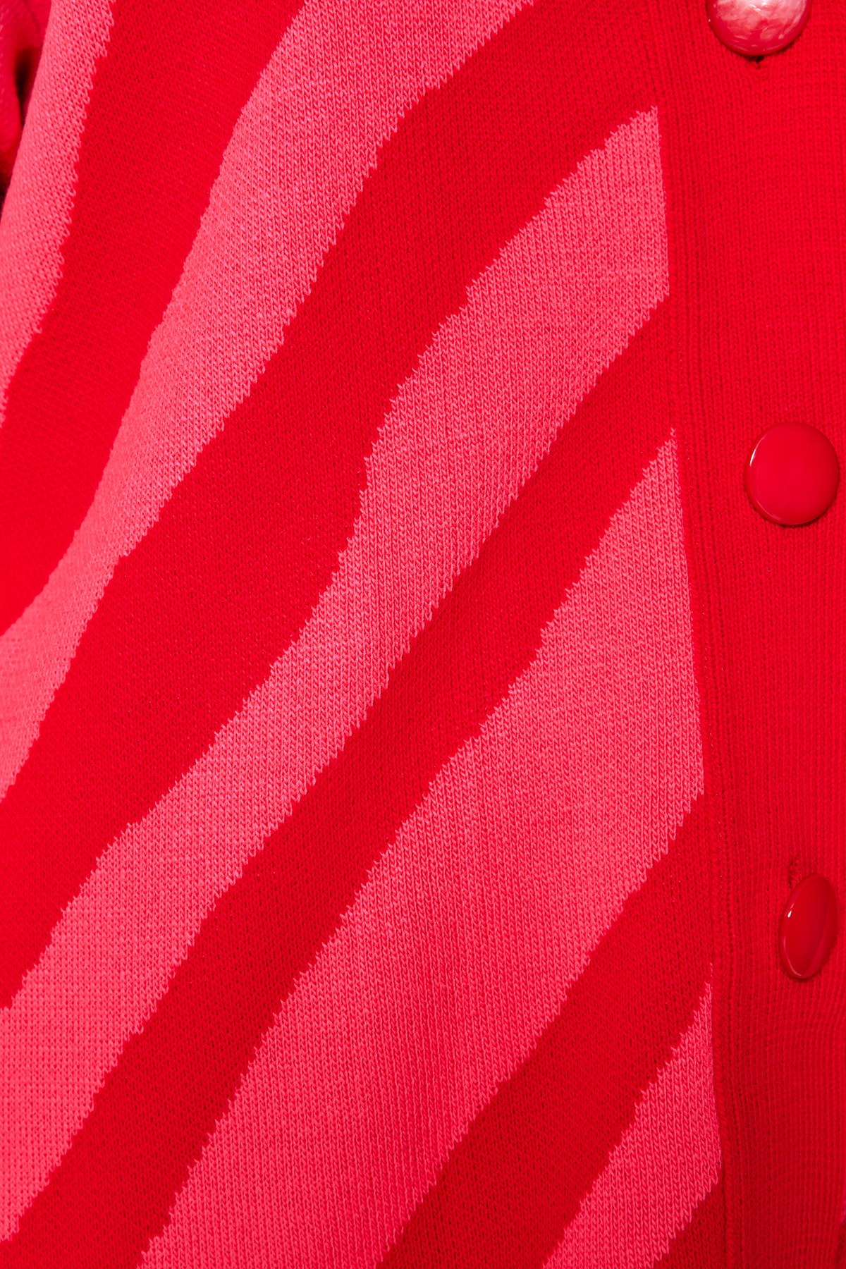 Trendyol Red Animal Striped Model Pulover Cardigan