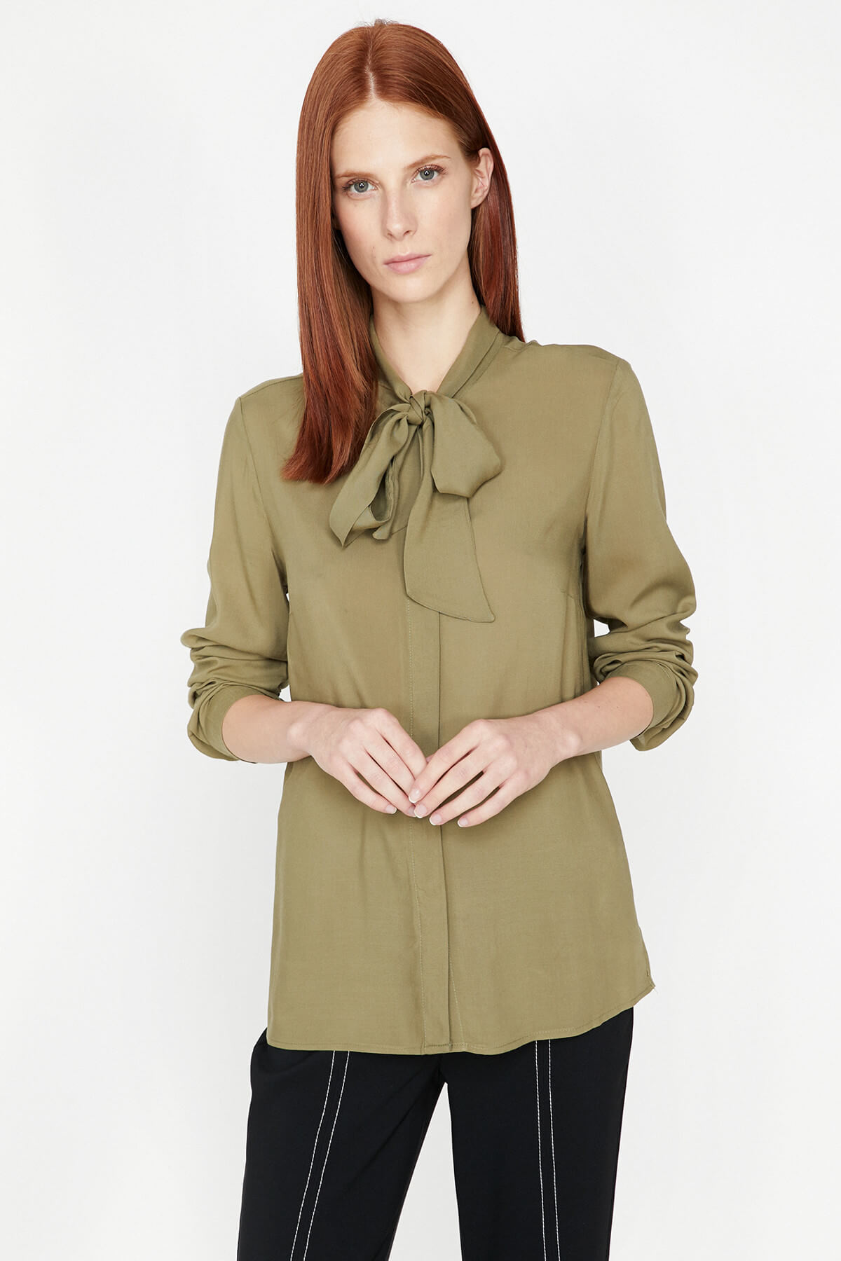 Koton Shirt - Grün - Regular fit