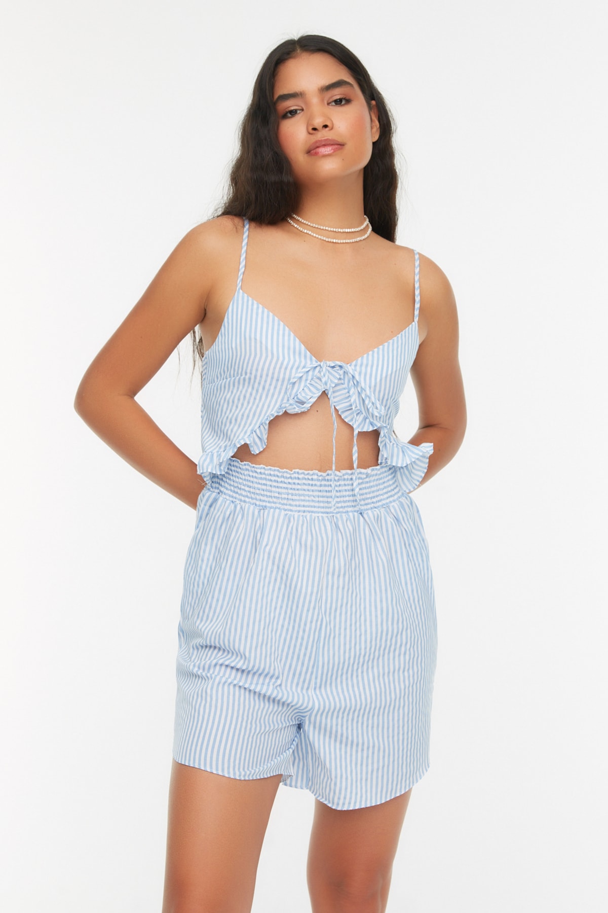 Trendyol Jumpsuit - Blue - Regular fit