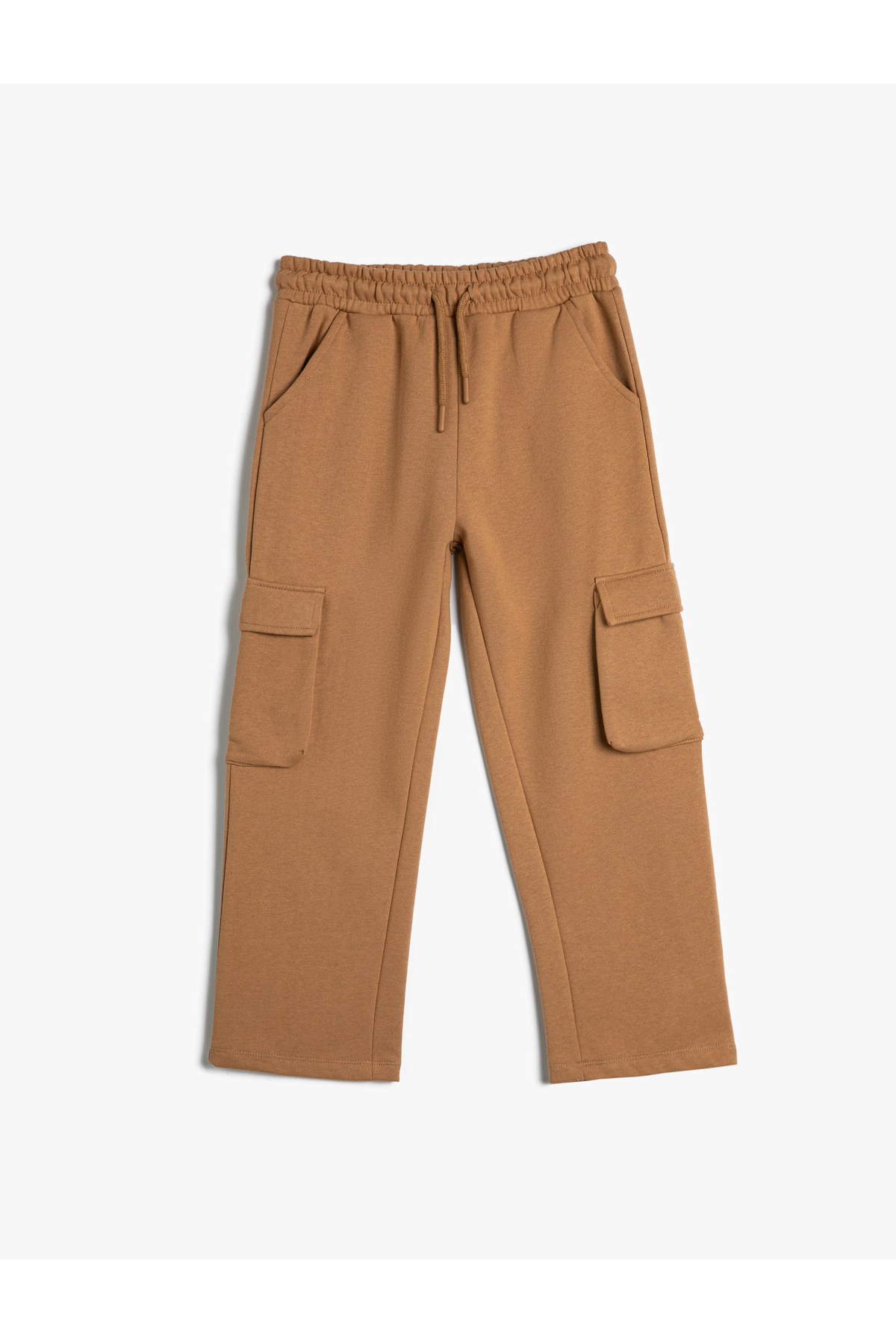 Levně Koton Basic Cargo Sweatpants Flap Pocket Detail Tie Waist