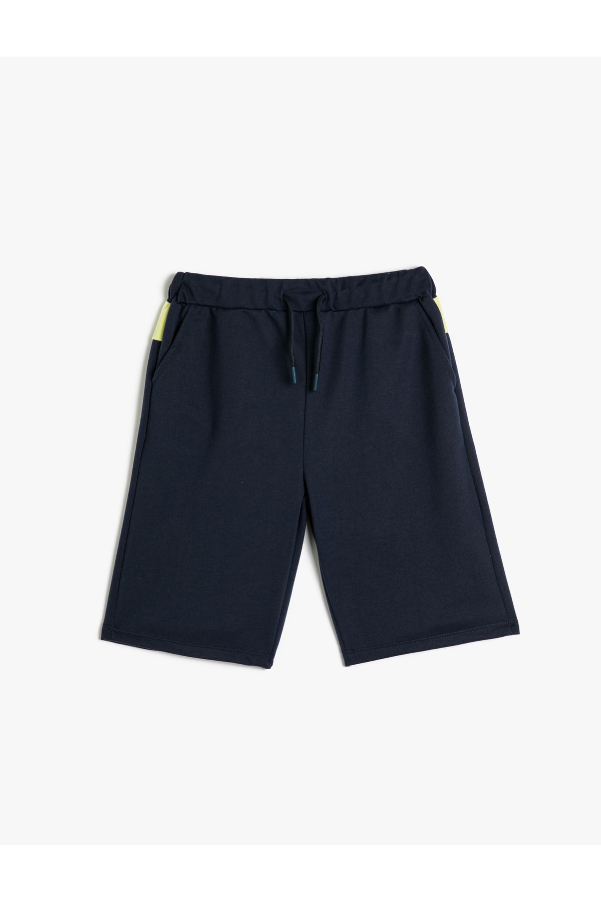 Levně Koton Tie Waist Shorts with Pockets Contrast Color