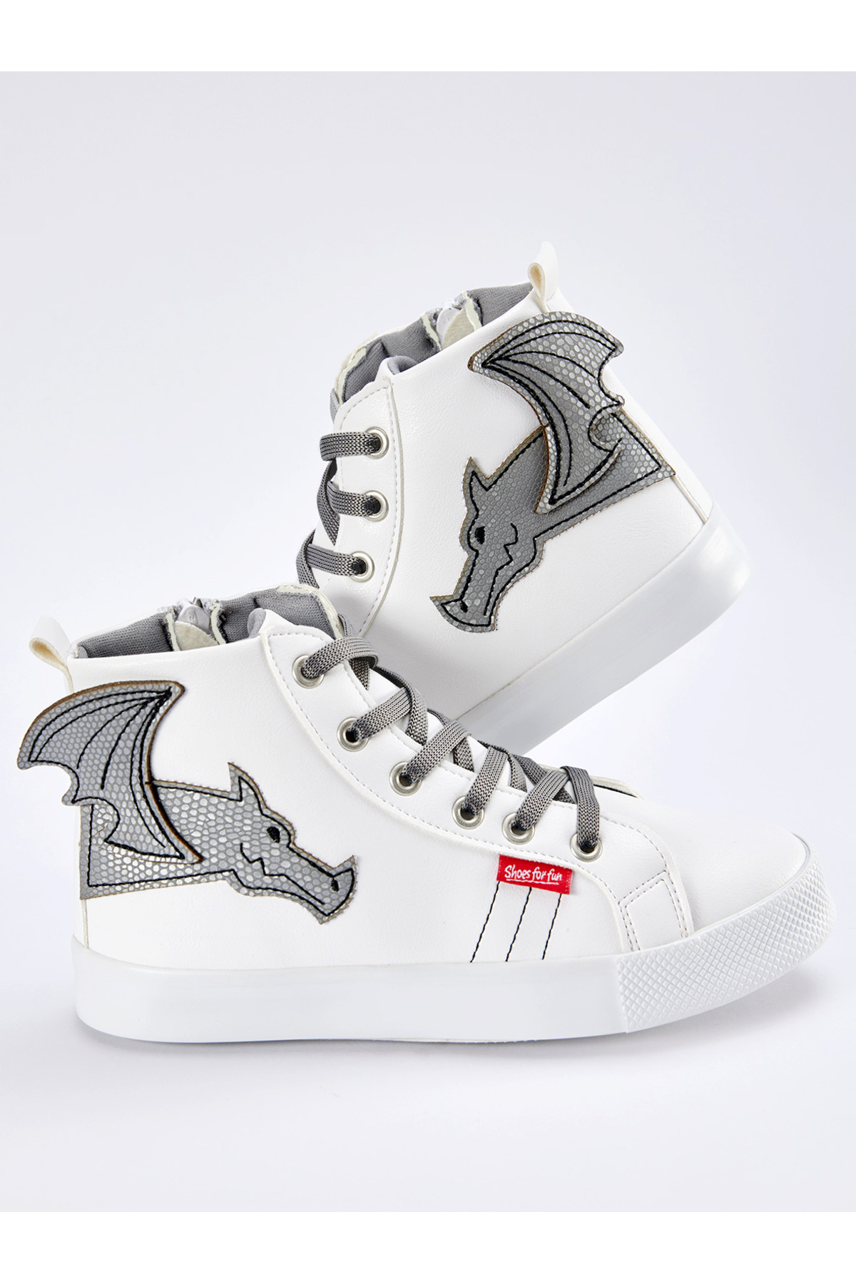 Levně Denokids Dragon Boys White Sneakers Sneakers