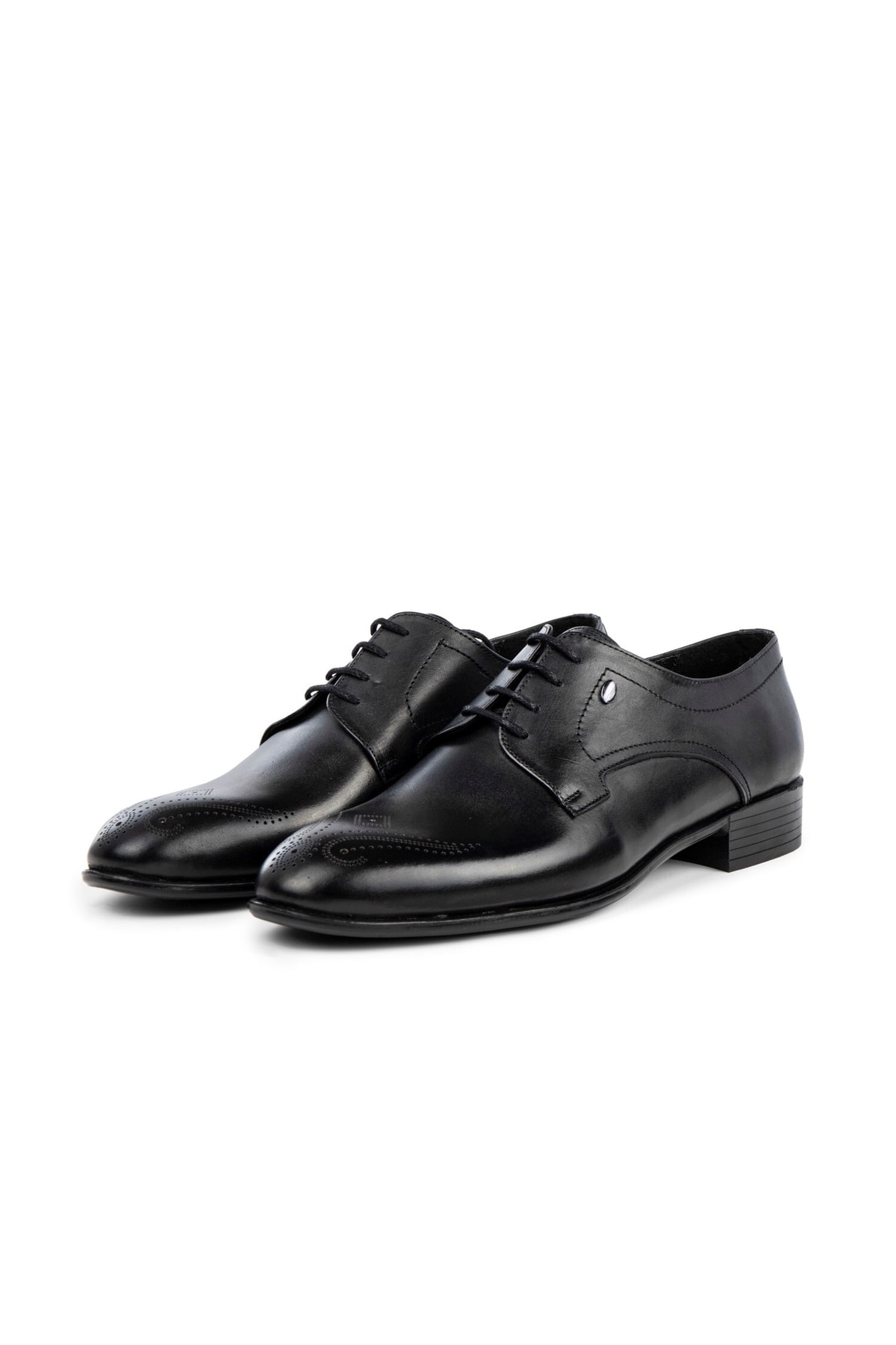 Ducavelli Taura Genuine Leather Men's Classic Shoes, Derby Classic Shoes, Laced Classic Shoes