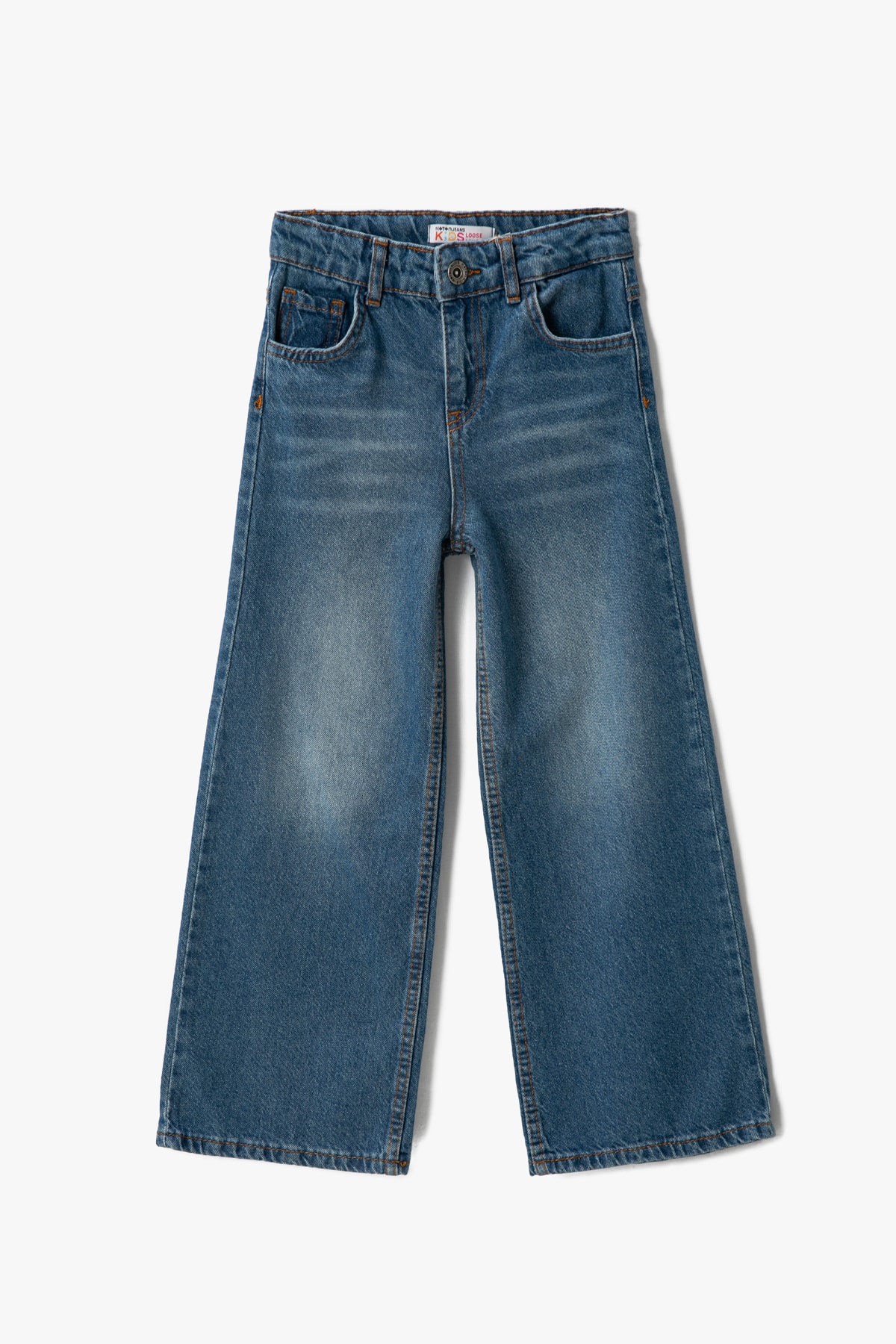 Levně Koton Girl's Dark Indigo Jeans