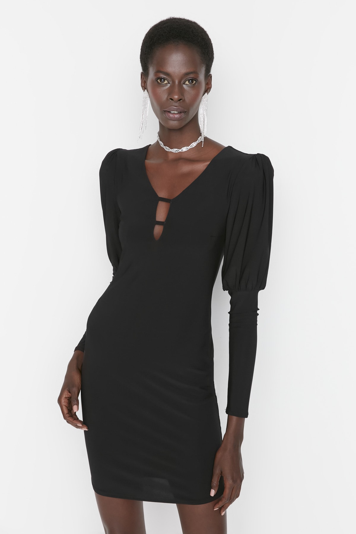 Trendyol Dress - Black - Bodycon