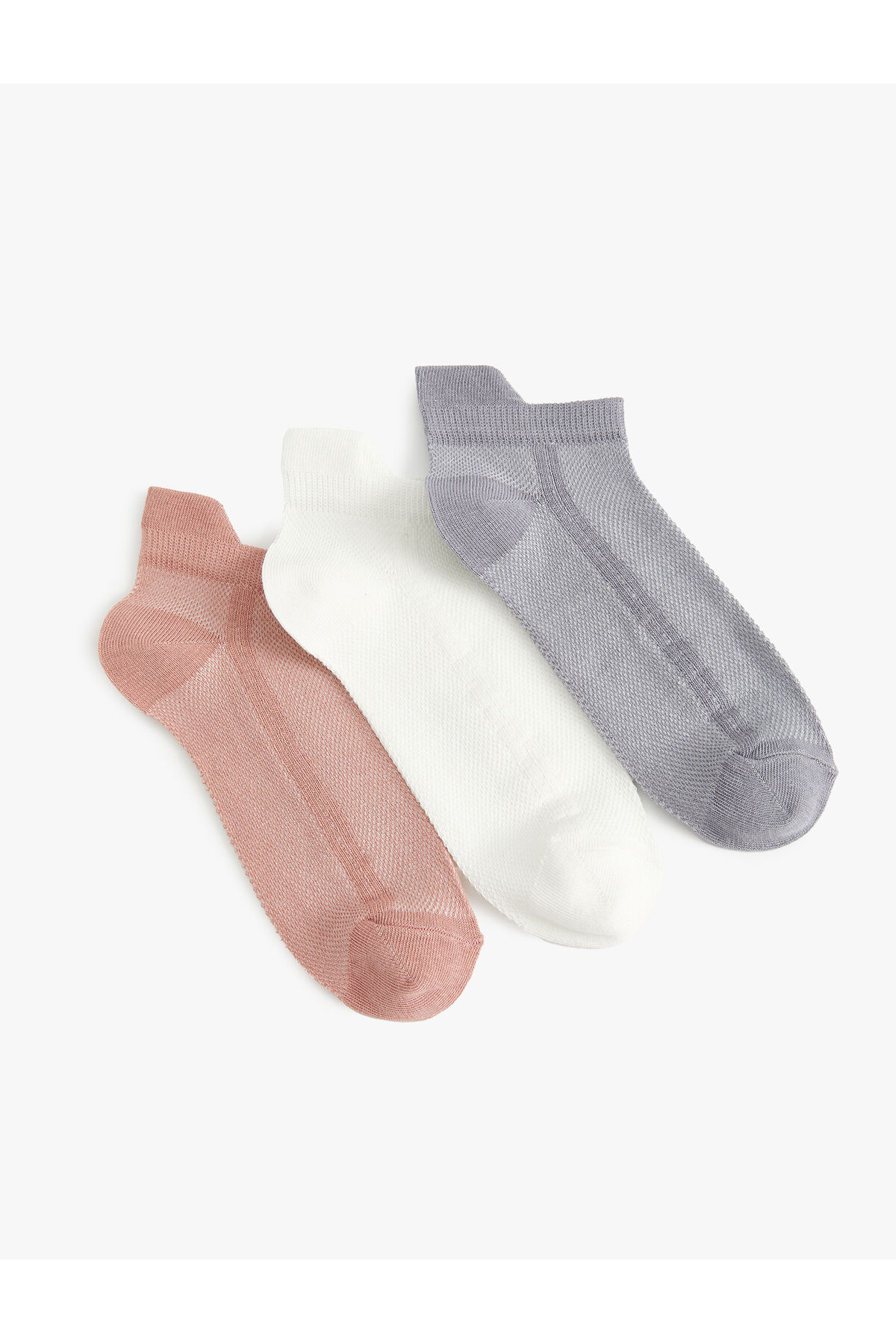 Levně Koton 3-Pack of Booties Socks Multi Color
