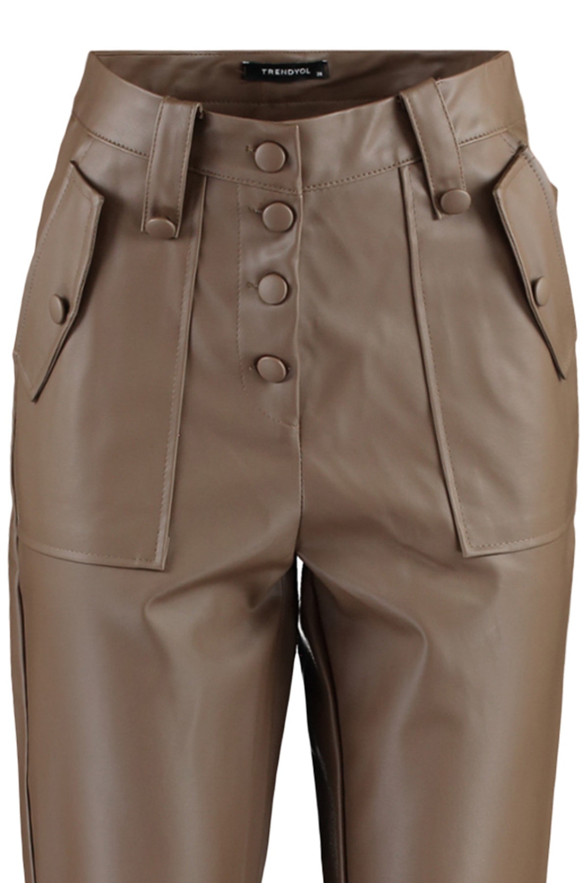 Dámske nohavice Trendyol TWOAW22PL0083/OIL