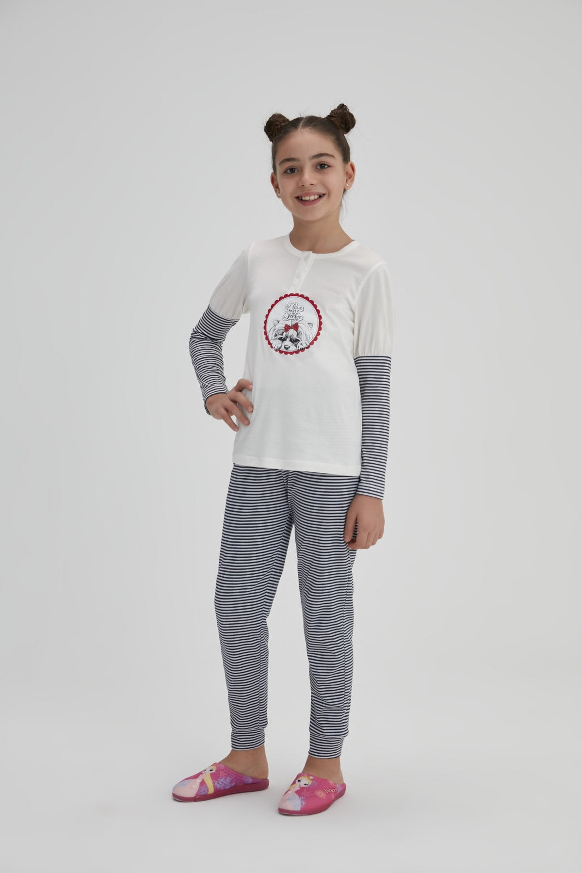 Dagi Pajama Set - Ecru