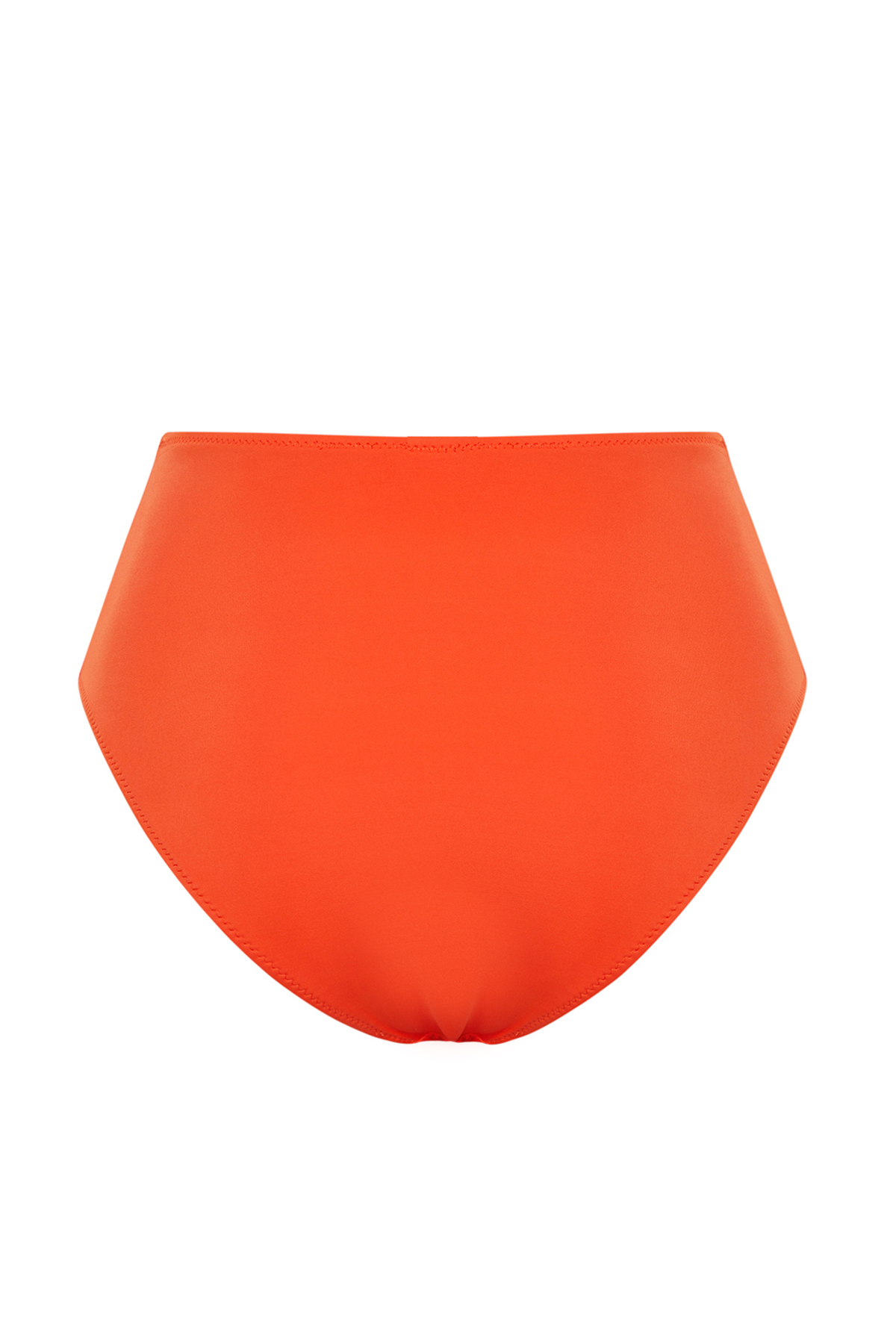 Trendyol Red High Waist Hipster Bikini Bottom