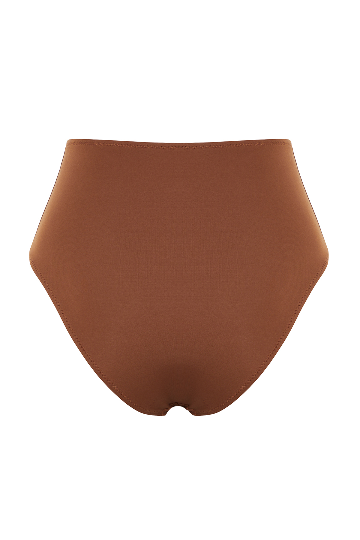 Trendyol Brown High Waist Regular Mix&amp; Match Bikini Bottom