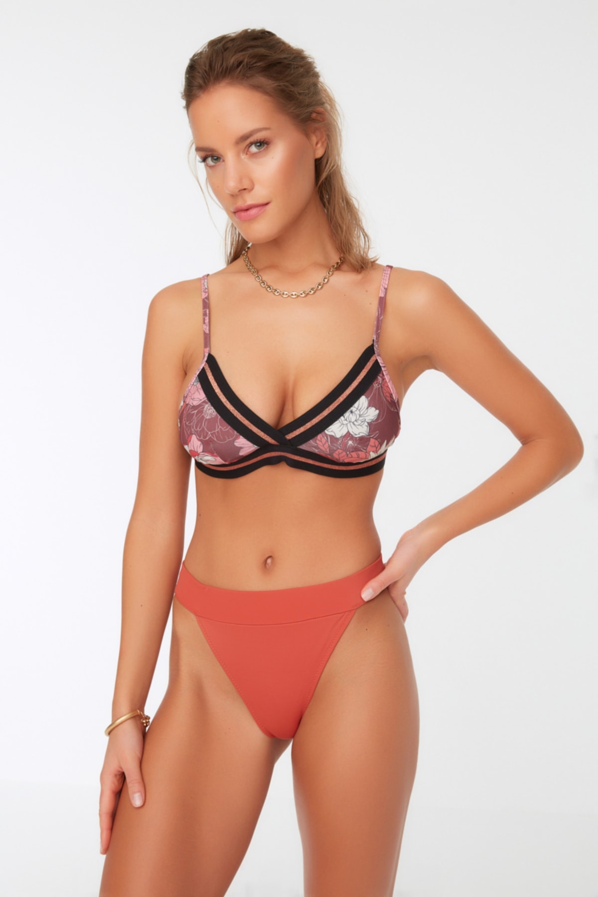 Bikini partea de jos, Trendyol High Waist