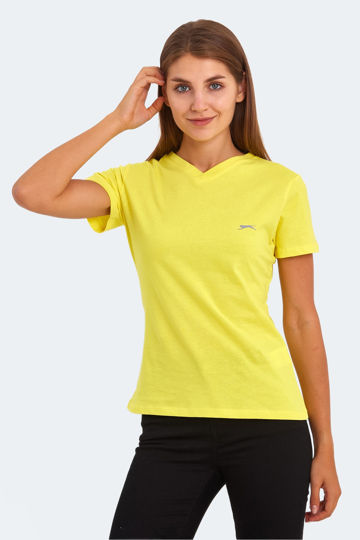 Levně Slazenger KRISTEN I Women's T-Shirt Yellow
