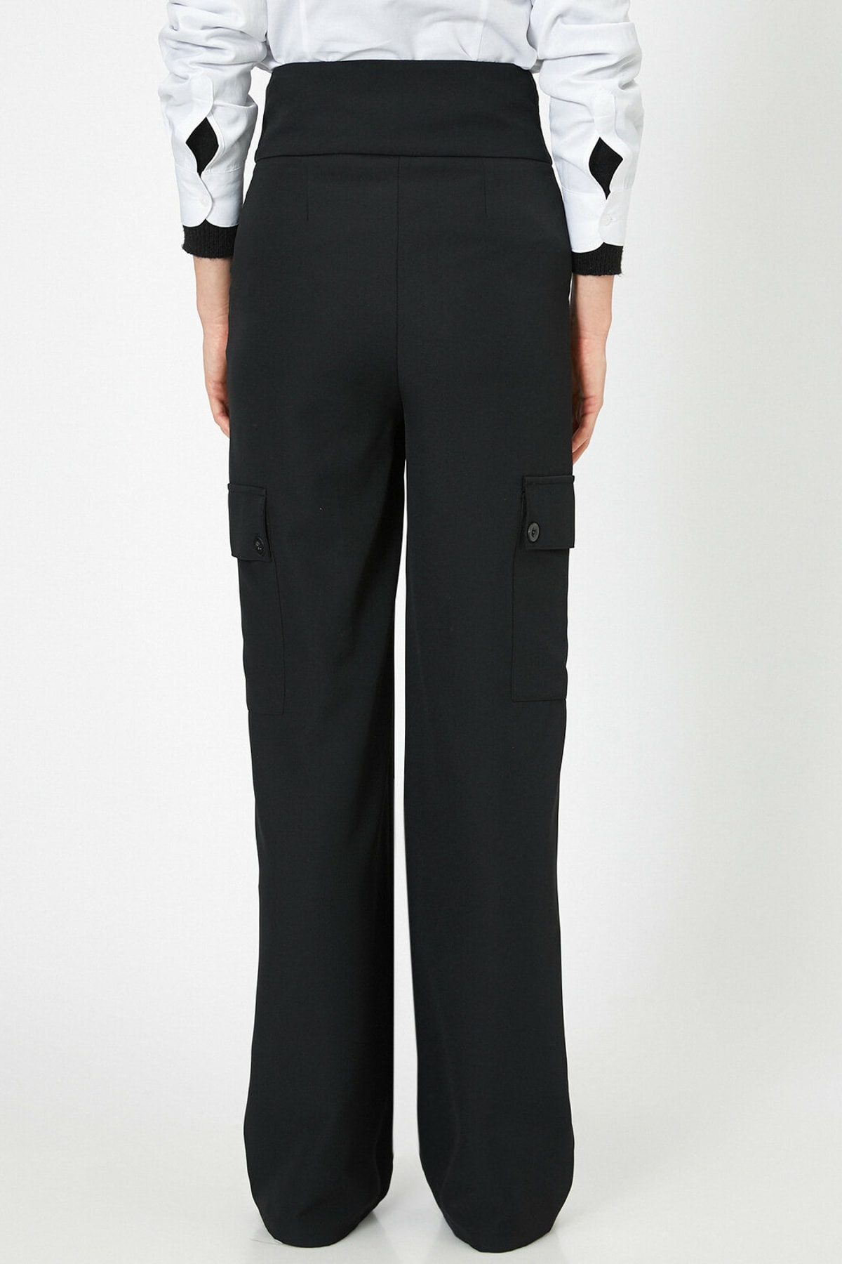 Koton pantaloni negri pentru femei