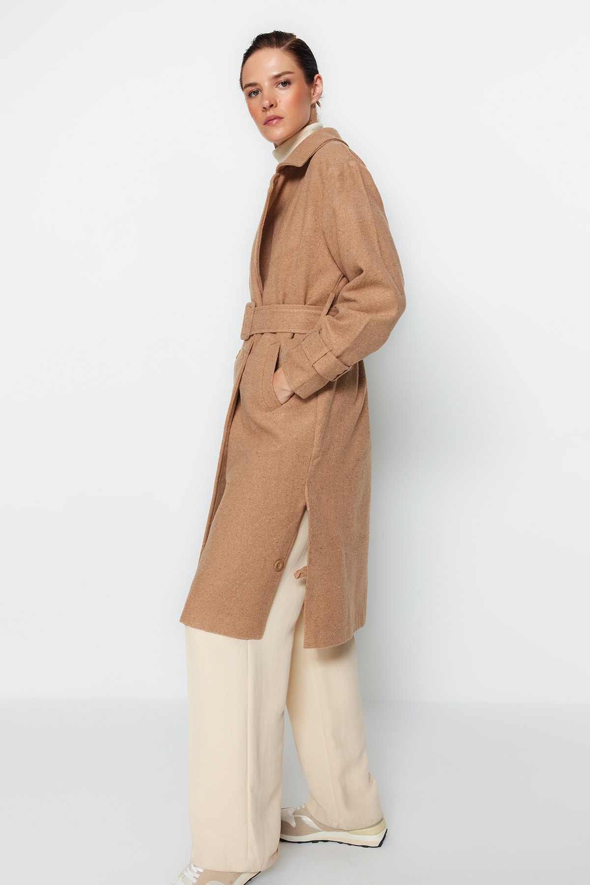 Dámsky kabát Trendyol Oversize
