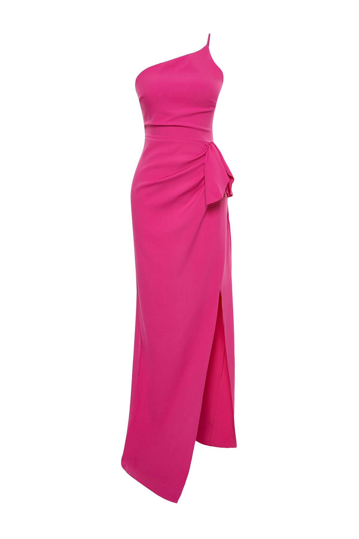 Trendyol Fuchsia Woven Evening Dress &amp; Graduation Dress