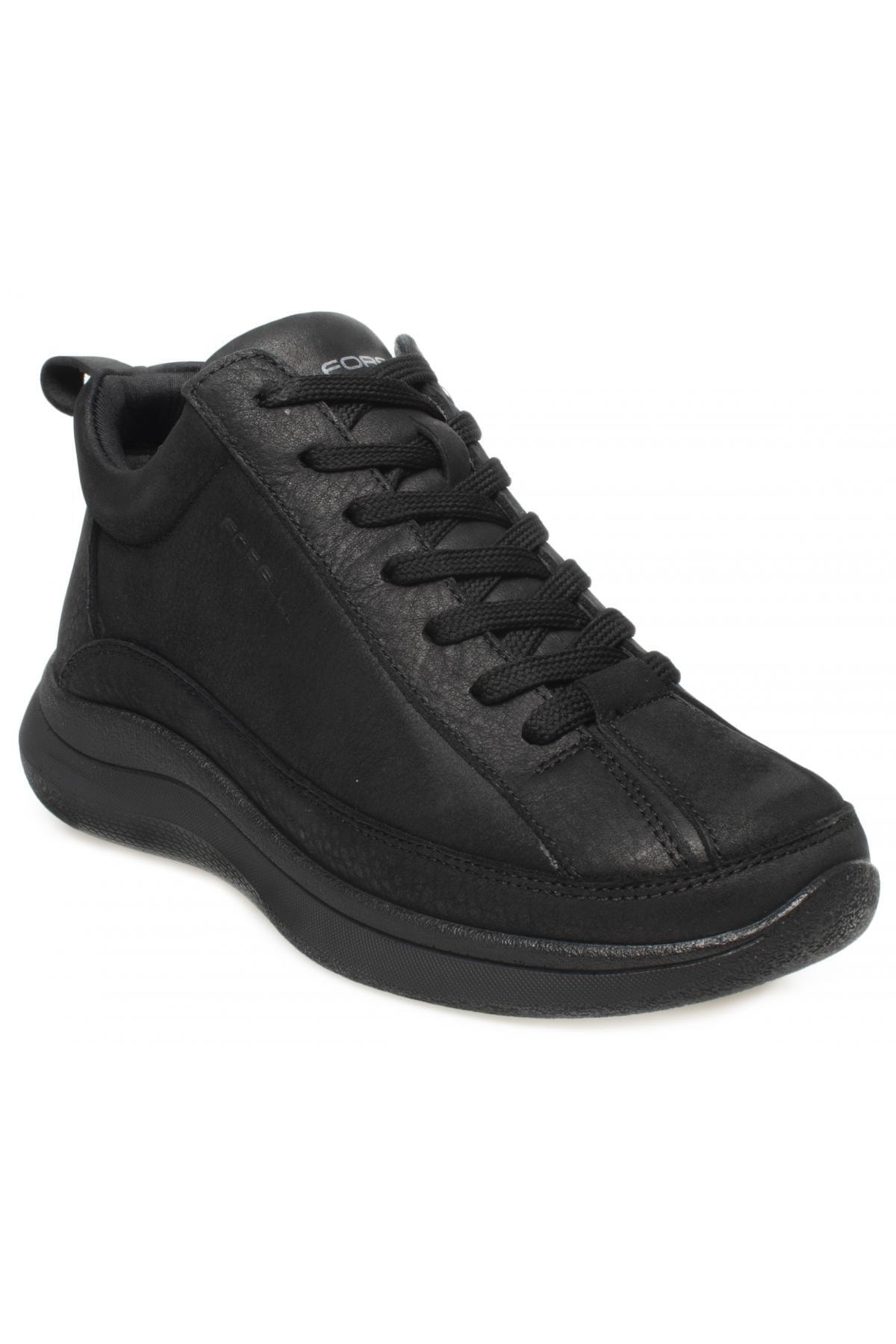 Forelli Neva 27954 Comfort Leather Black Women's Boots.